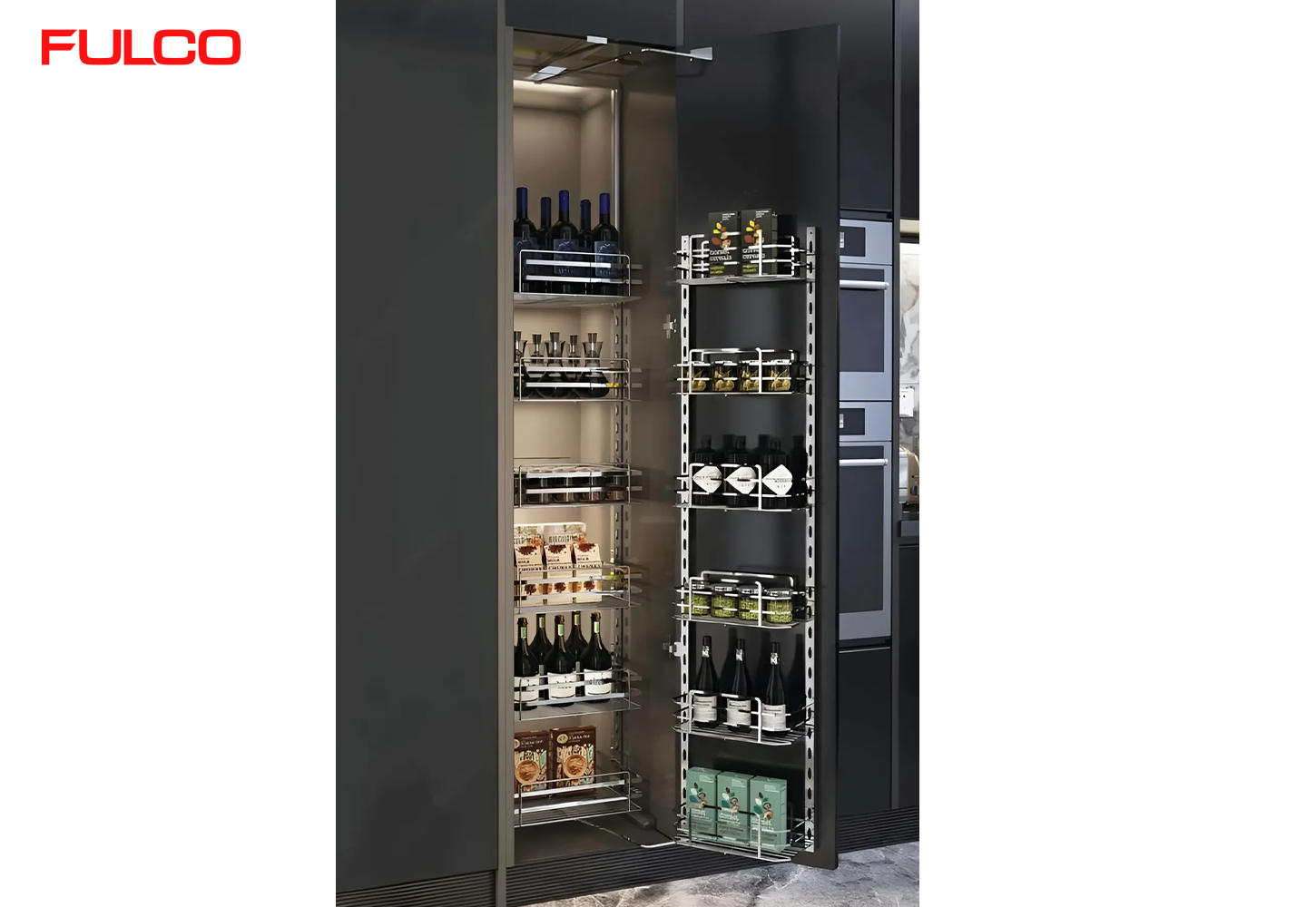 FC0502C | HỆ THỐNG TỦ KHO 6 TẦNG INOX 304