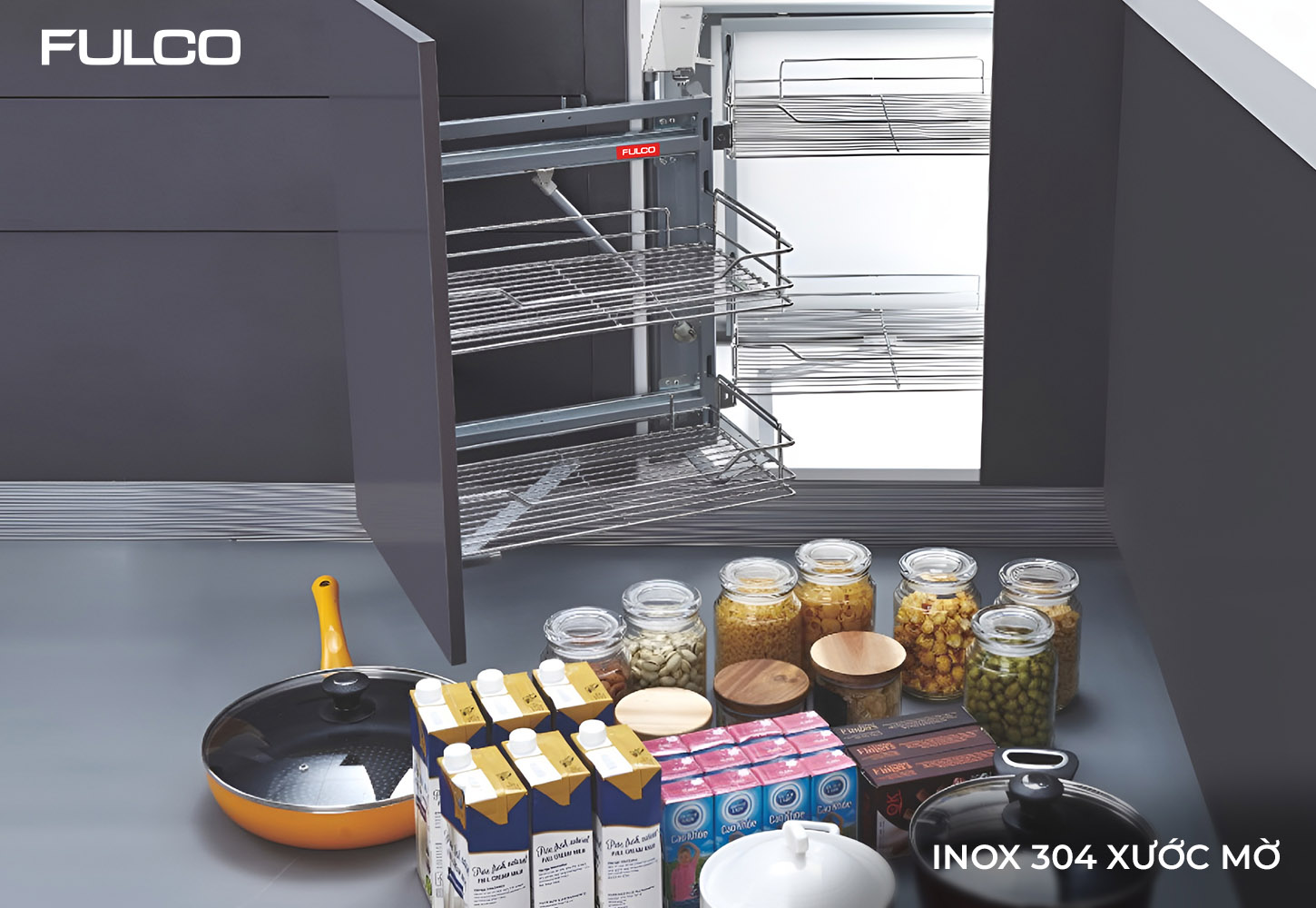 NS430G | KỆ GIÁ GÓC LIÊN HOÀN