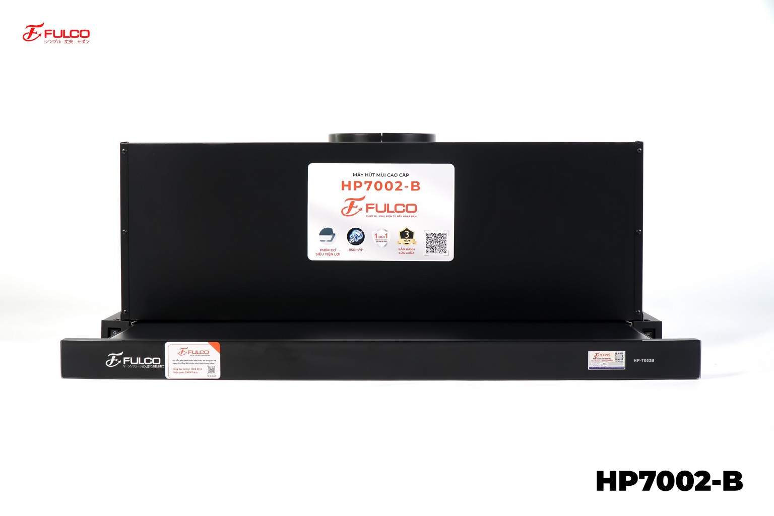 FC-HP7002B | MÁY HÚT MÙI FULCO CAO CẤP