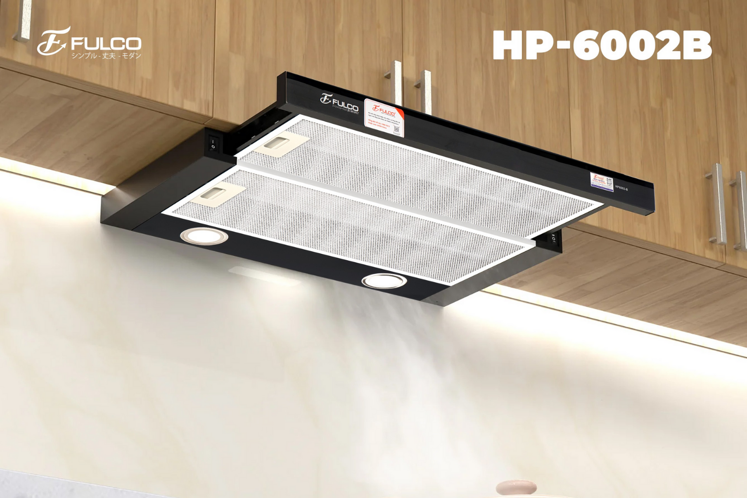 FC-HP6002 | MÁY HÚT MÙI FULCO CAO CẤP