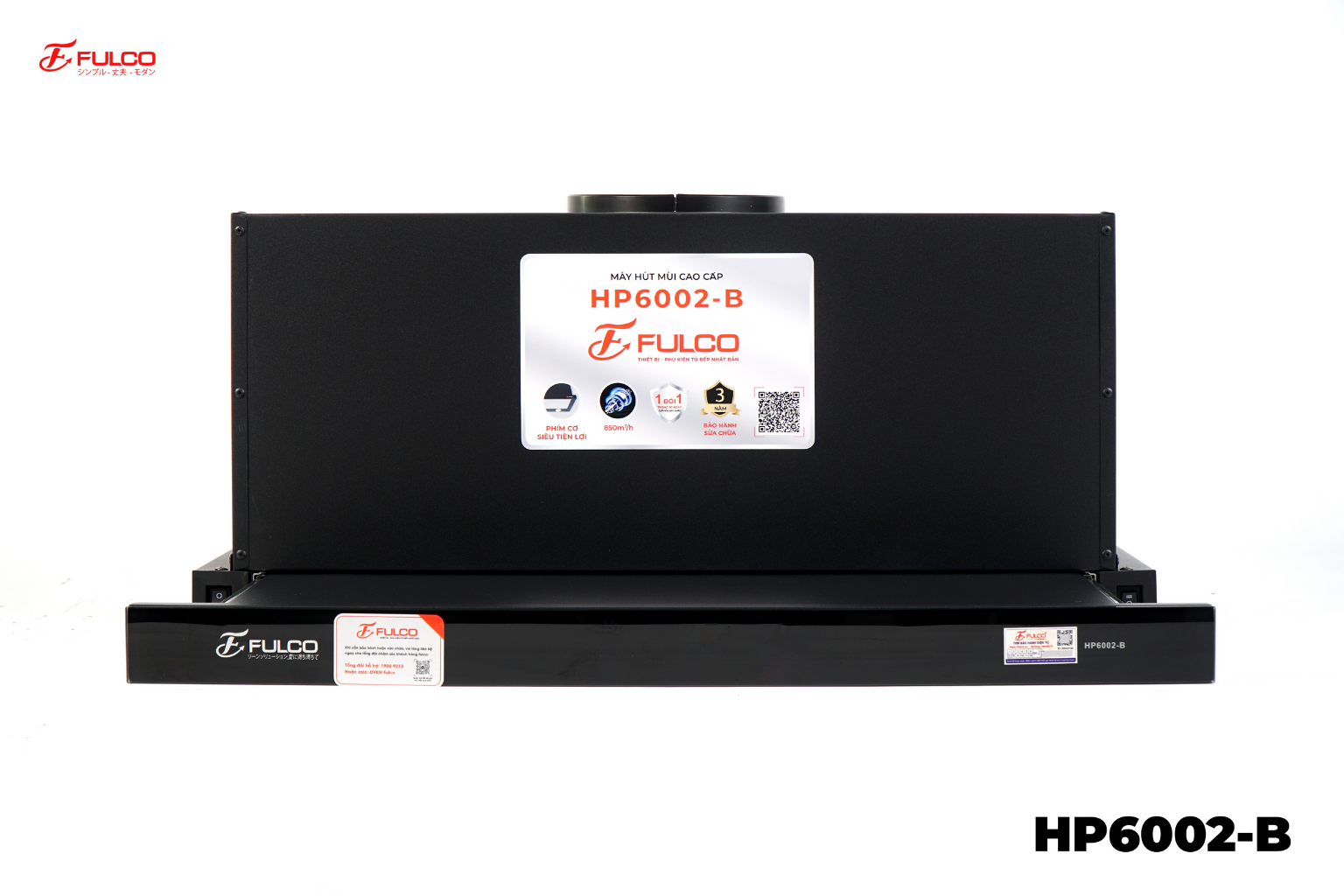 FC-HP6002 | MÁY HÚT MÙI FULCO CAO CẤP