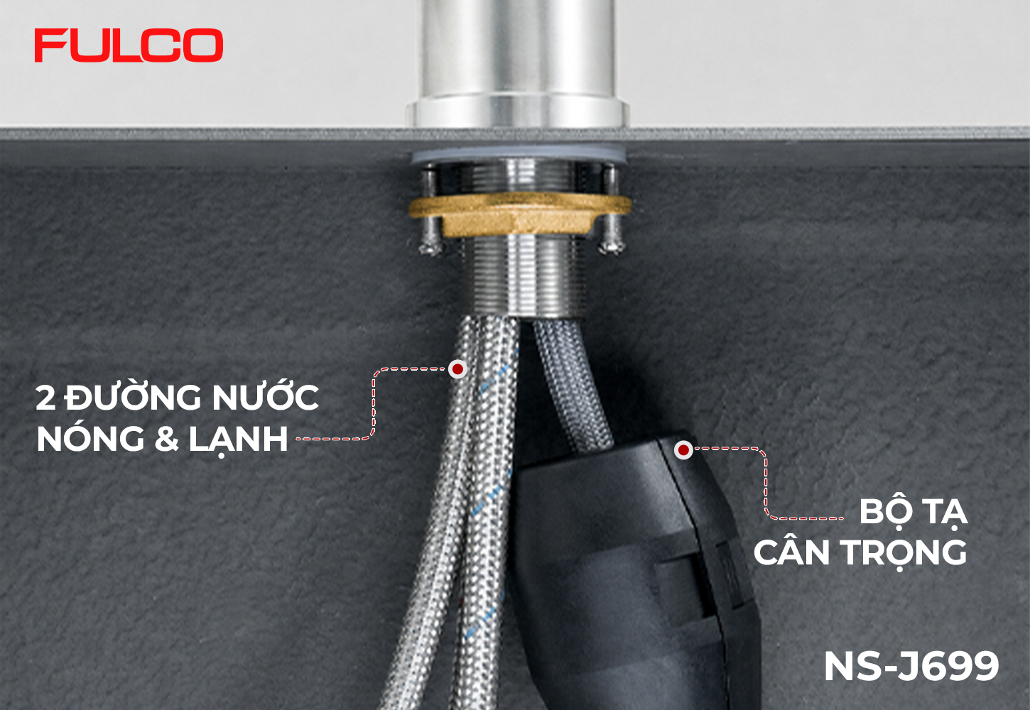 NS-J699 | Vòi rửa đa năng