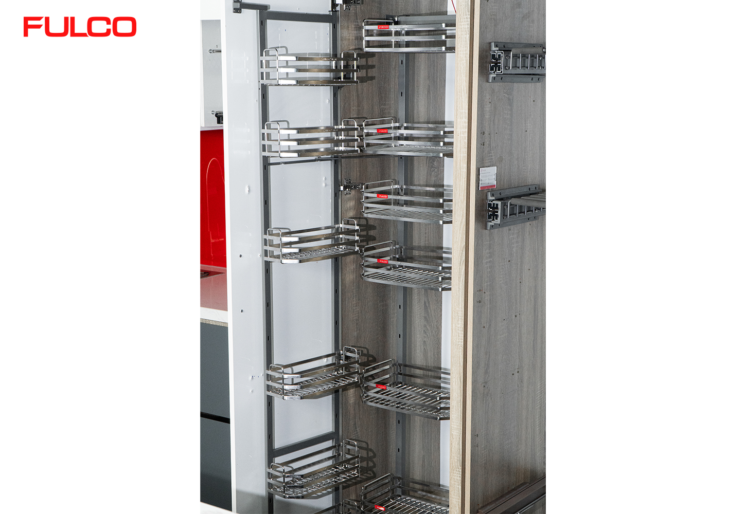 FC0502C | HỆ THỐNG TỦ KHO 6 TẦNG INOX 304