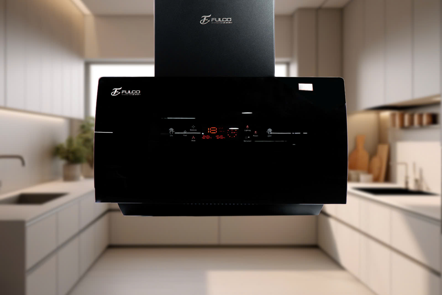 FC-JP1009P7 | MÁY HÚT MÙI KÍNH VÁT CẢM ỨNG FULCO CAO CẤP