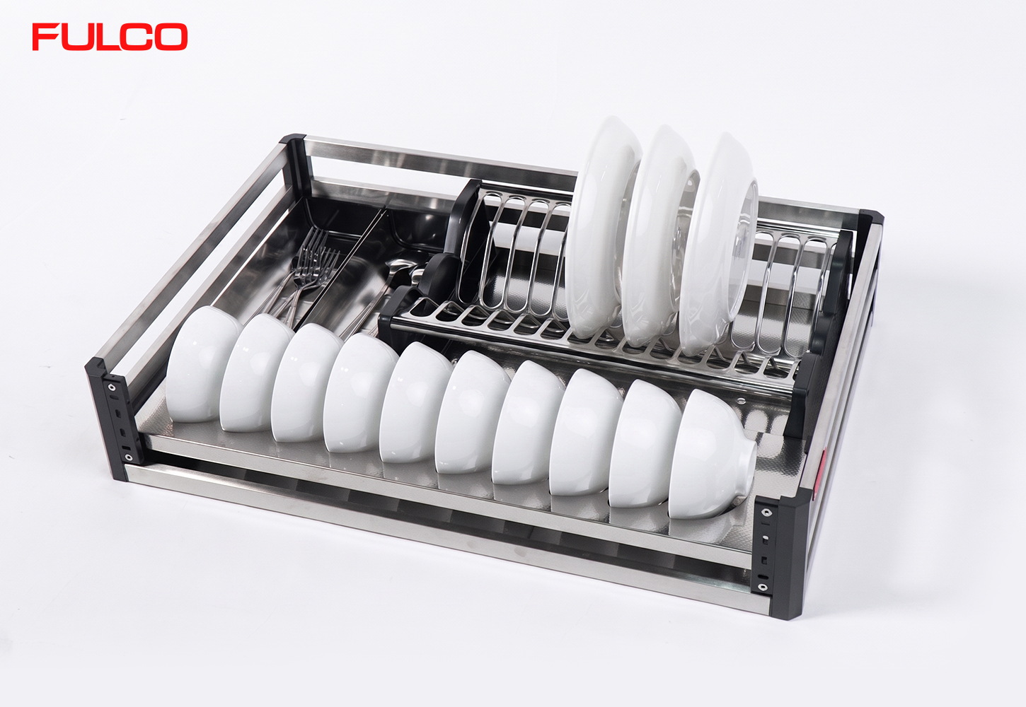 FC25-26 | GIÁ BÁT ĐĨA - XOONG NỒI INOX HỘP (600mm)
