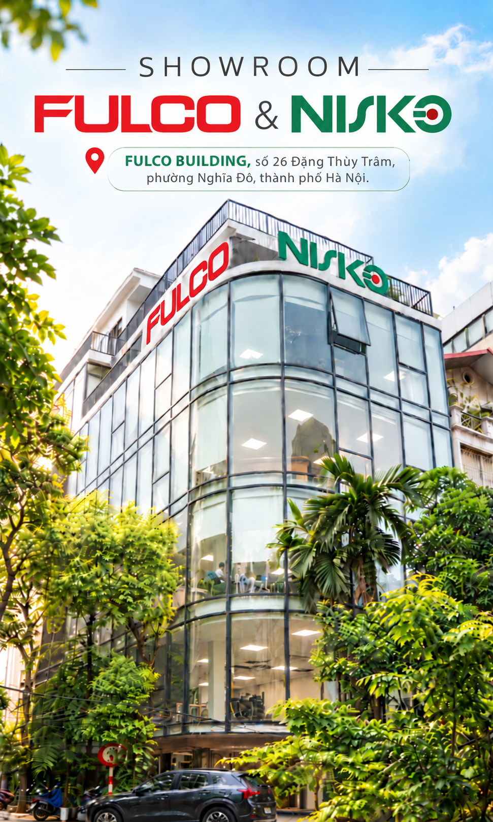 showroom phụ kiện nội thất Fulco