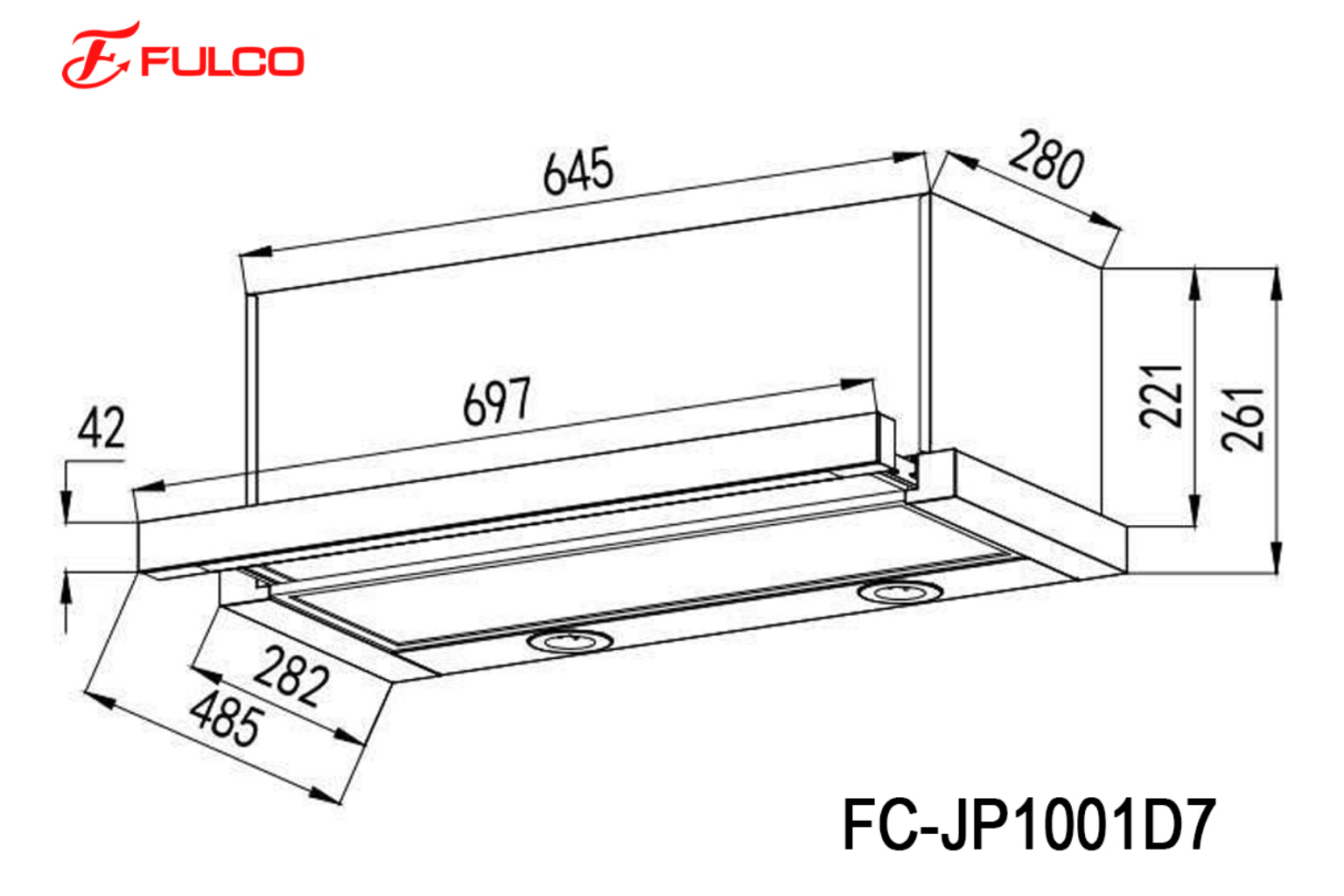 FC-JP1001D7 | FC-JP1001D6 | MÁY HÚT MÙI FULCO CAO CẤP