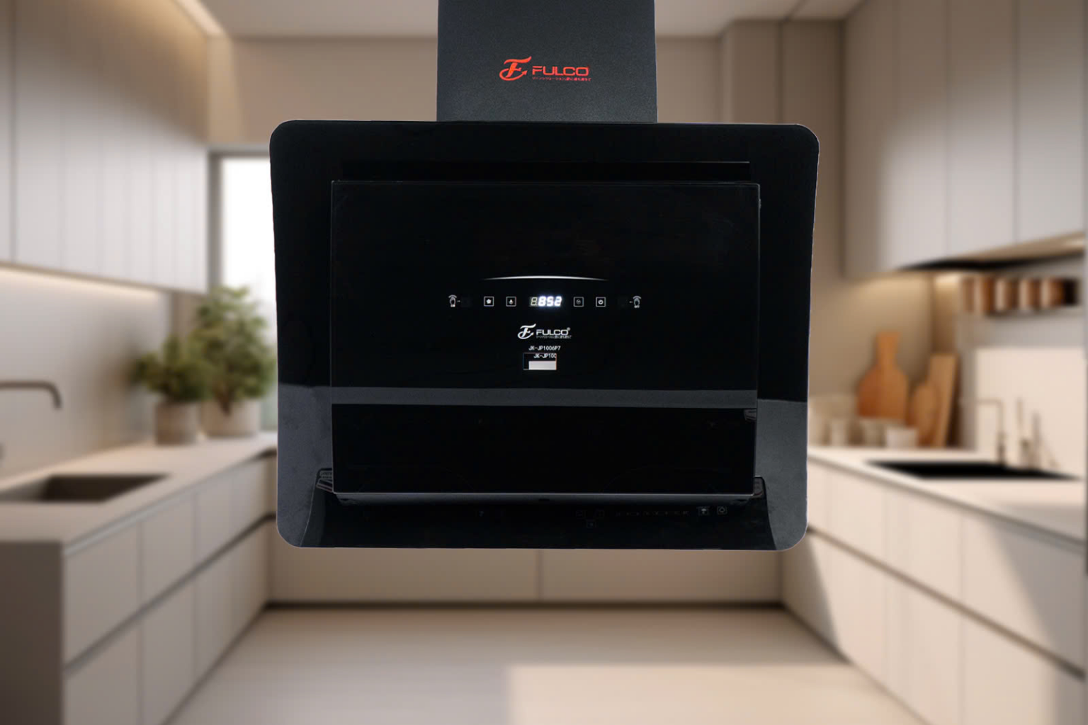 FC-JP1006P7 | MÁY HÚT MÙI KÍNH VÁT CẢM ỨNG FULCO CAO CẤP