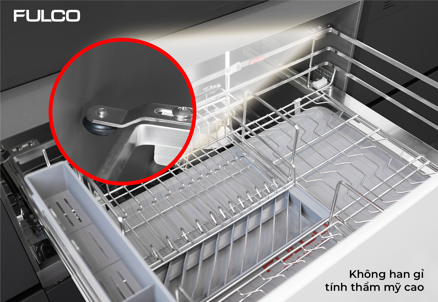 NSP.01 | GIÁ BÁT ĐĨA - XOONG NỒI TỦ DƯỚI PREMIUM