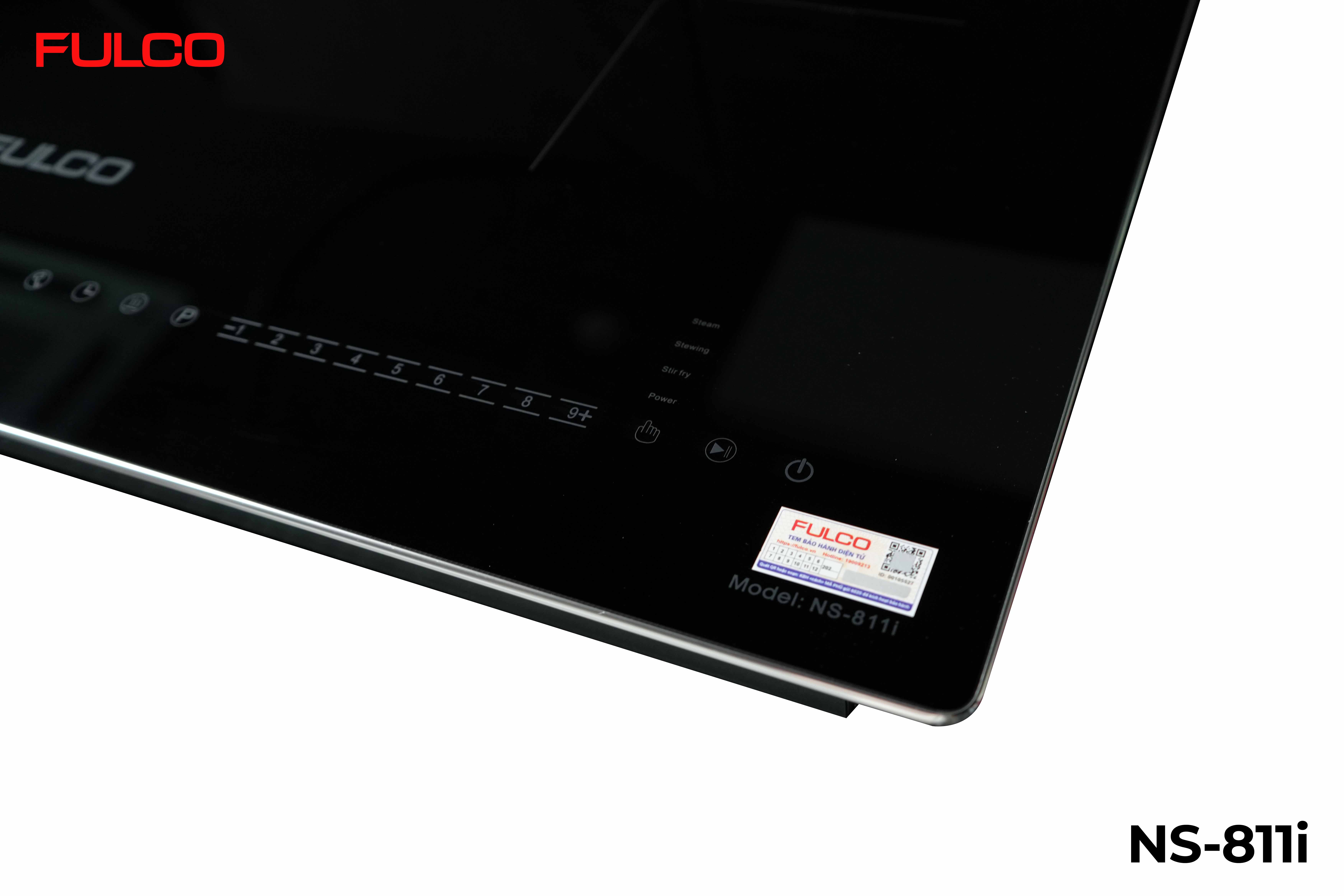 NS-811i | BẾP TỪ HAI VÙNG NẤU FULCO CAO CẤP