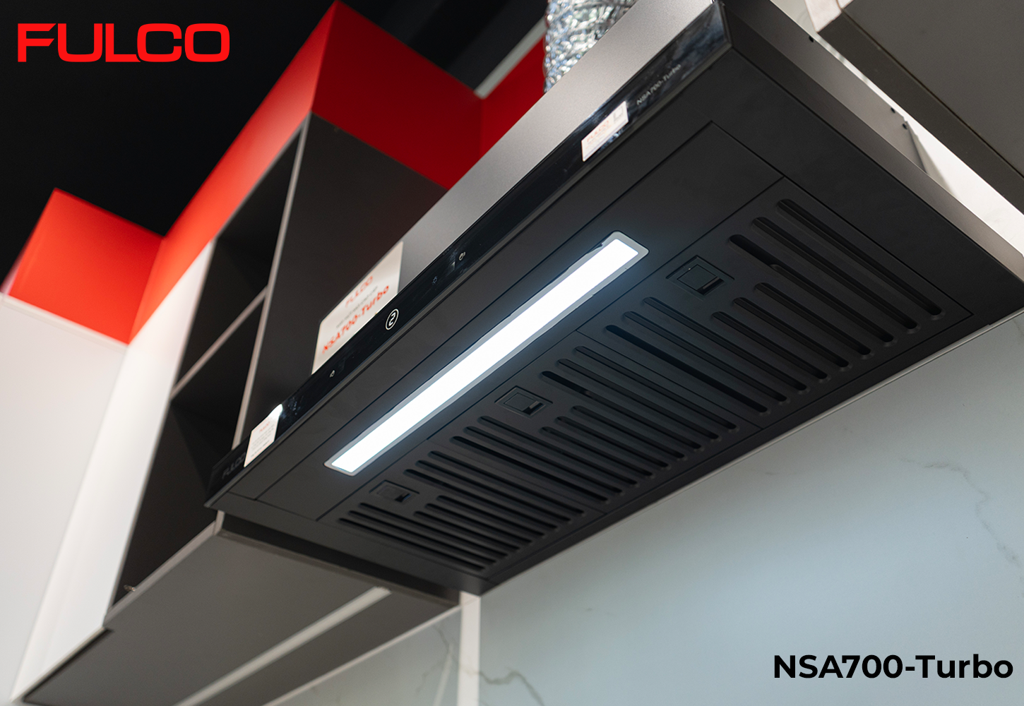 NSA700 TURBO | HÚT MÙI FULCO ÂM TỦ CẢM BIẾN VẪY TAY