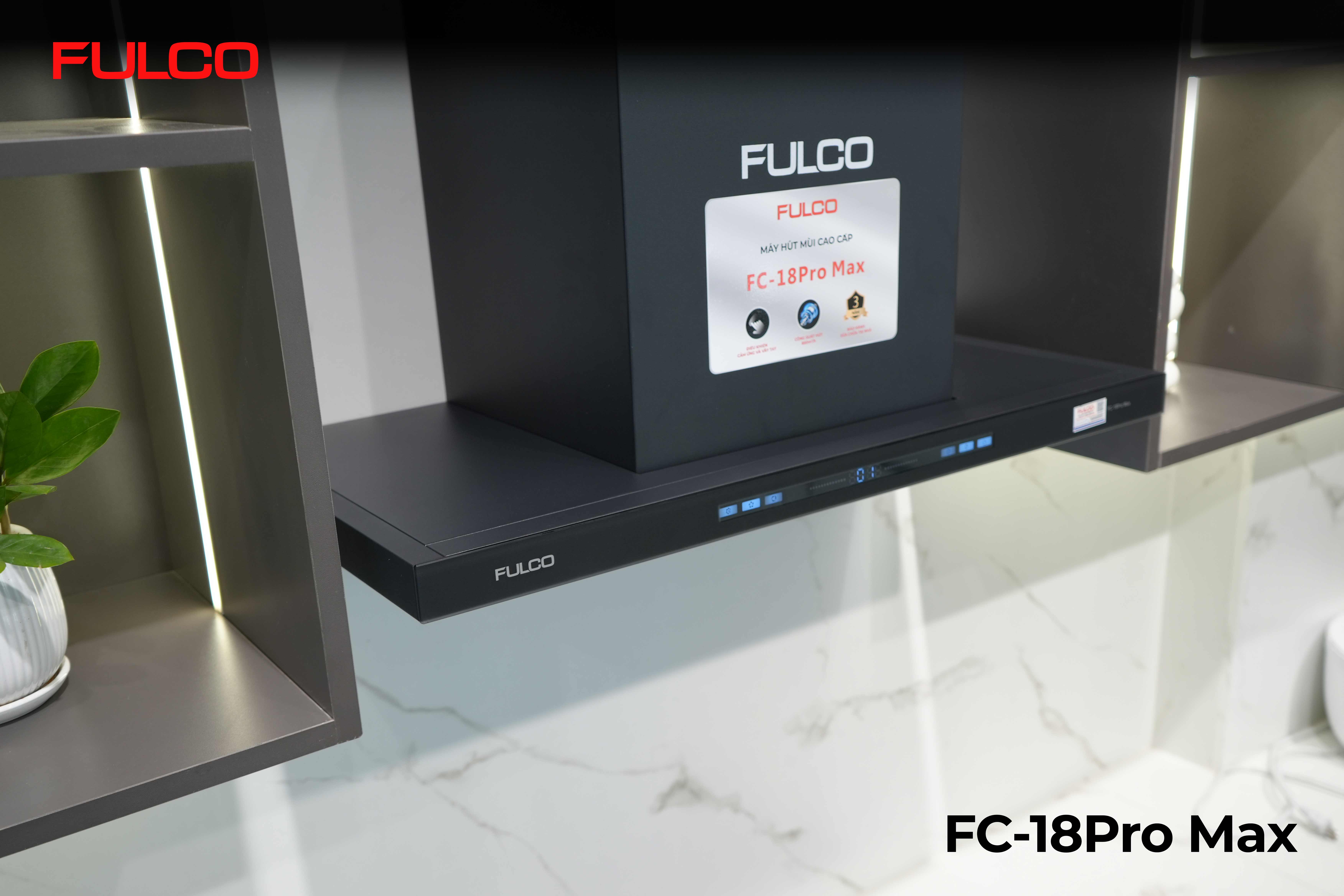 FC-18Pro Max | HÚT MÙI CHỮ T CAO CẤP