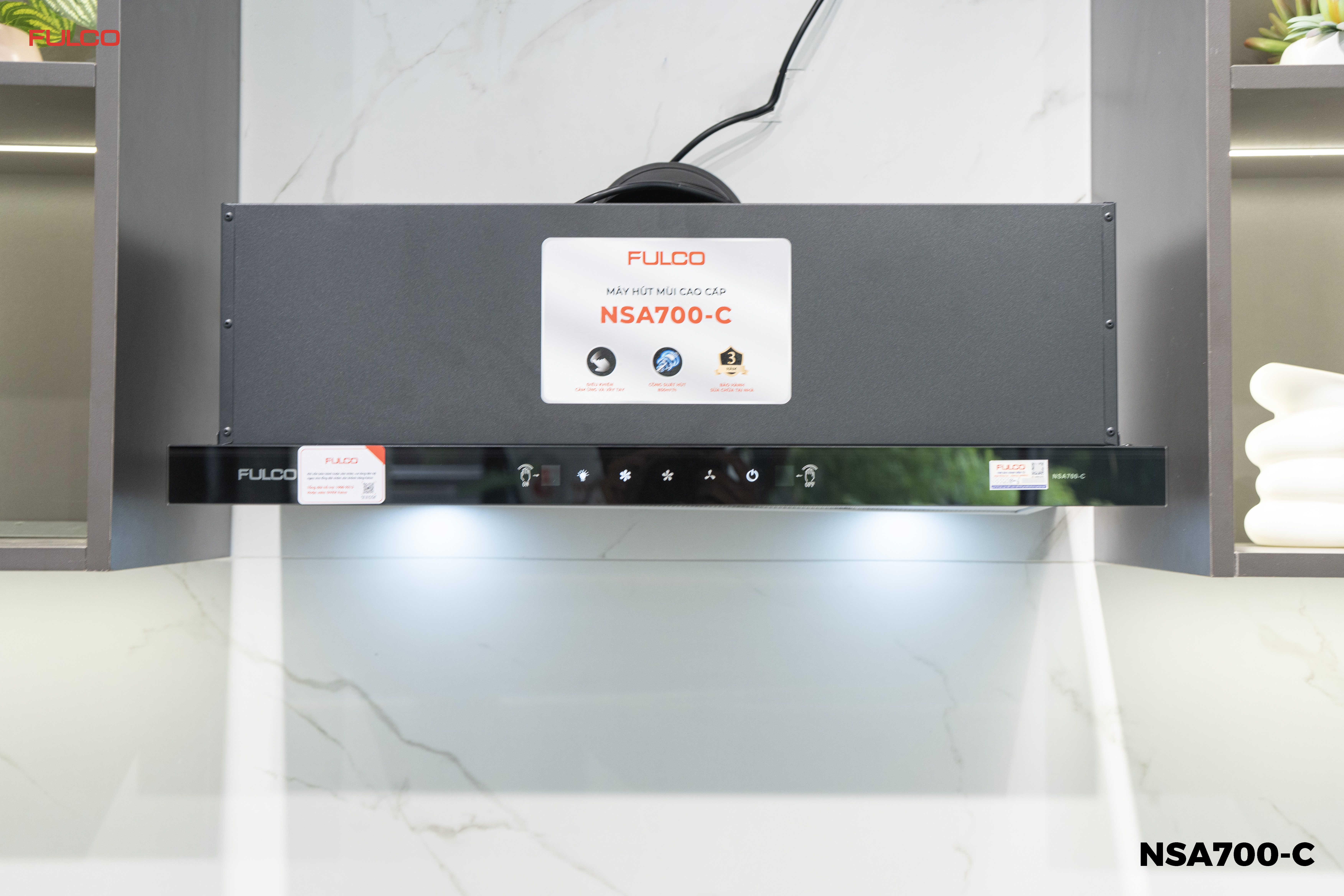 NSA700-C | HÚT MÙI ÂM TỦ