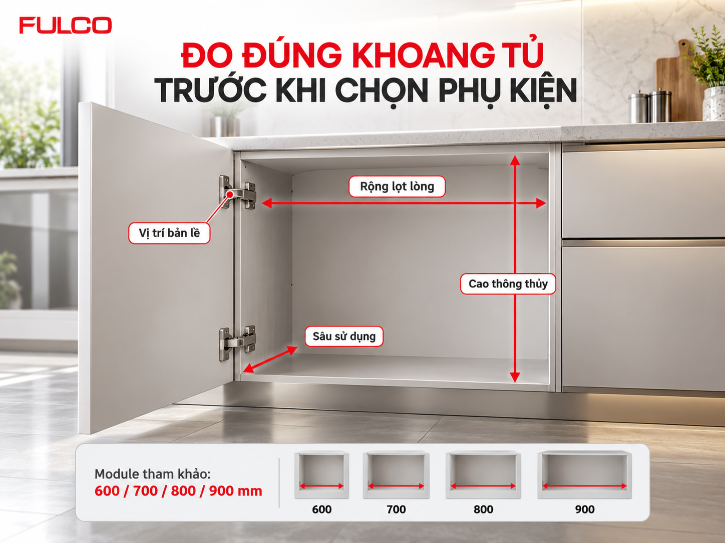 gi&aacute; bộ phụ kiện tủ bếp