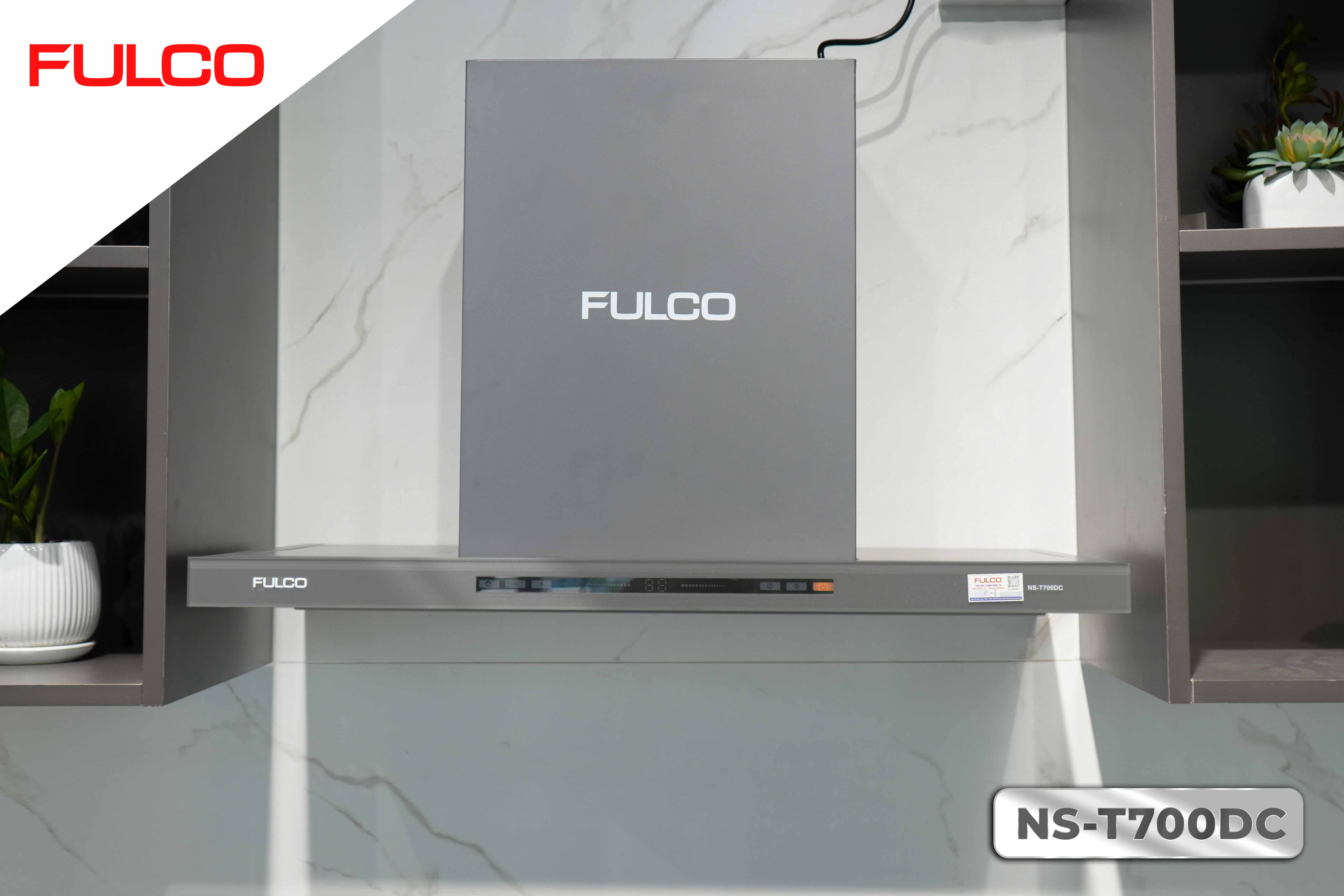 NS-T700DC | Hút mùi áp tường