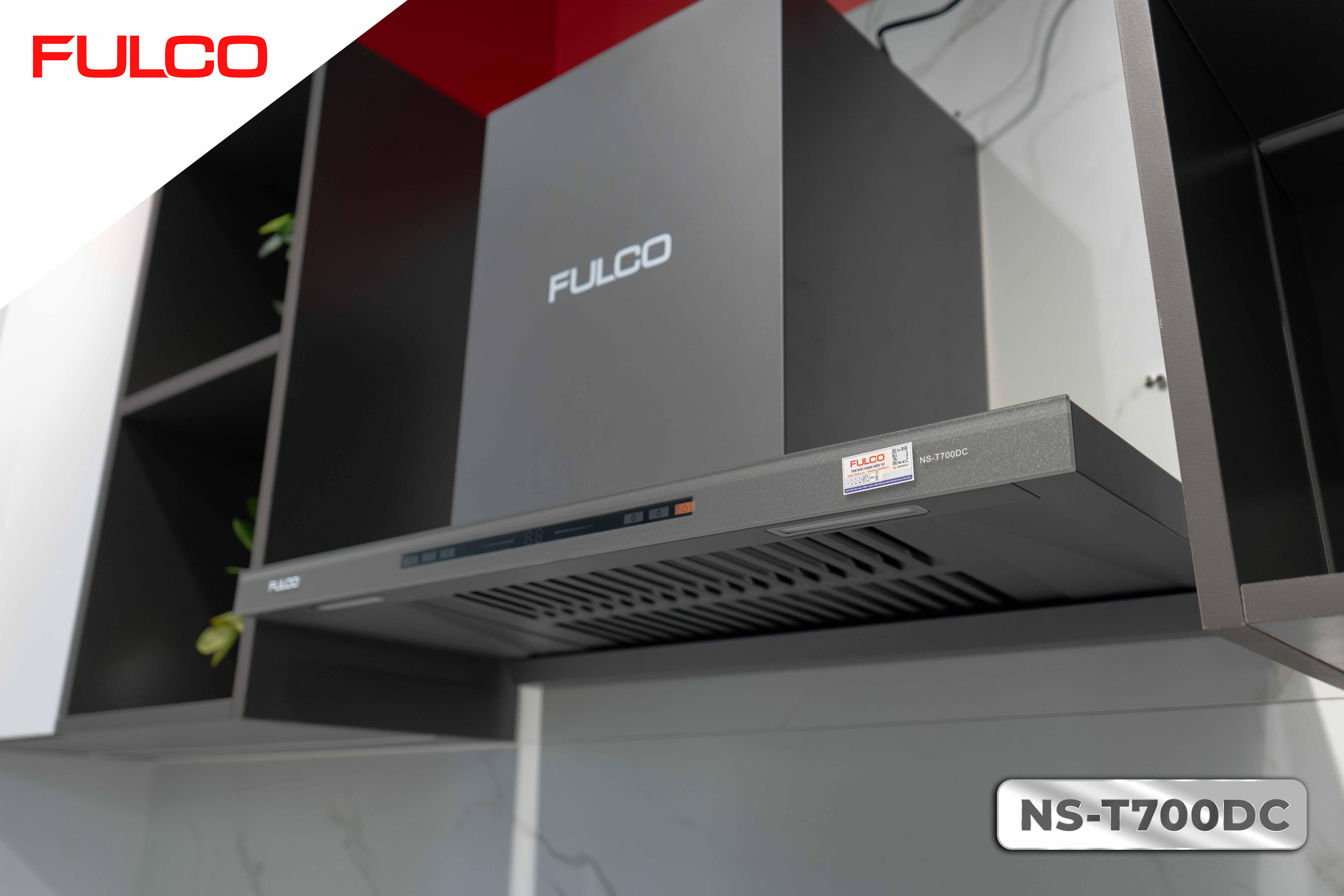NS-T700DC | Hút mùi áp tường
