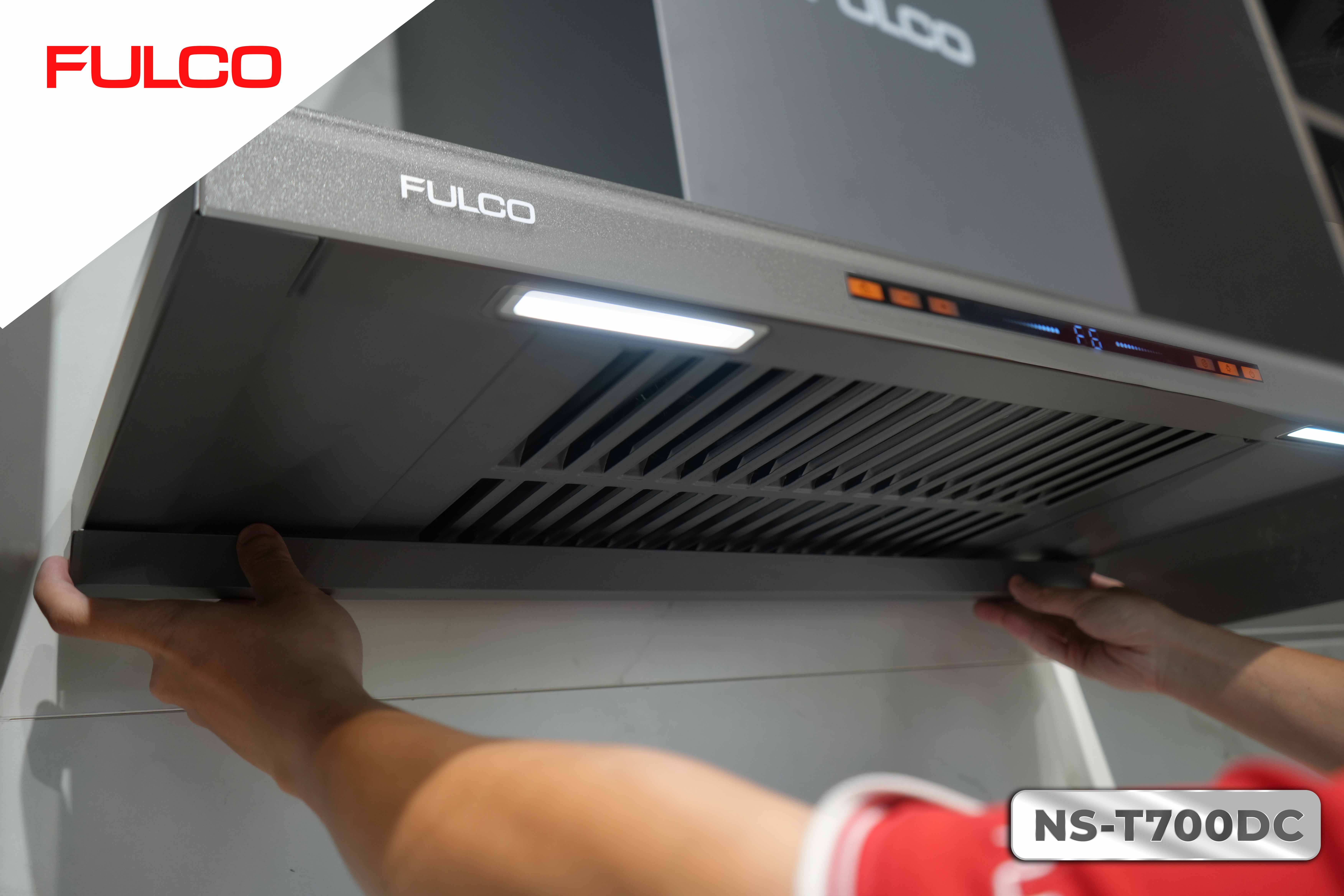 NS-T700DC | Hút mùi áp tường