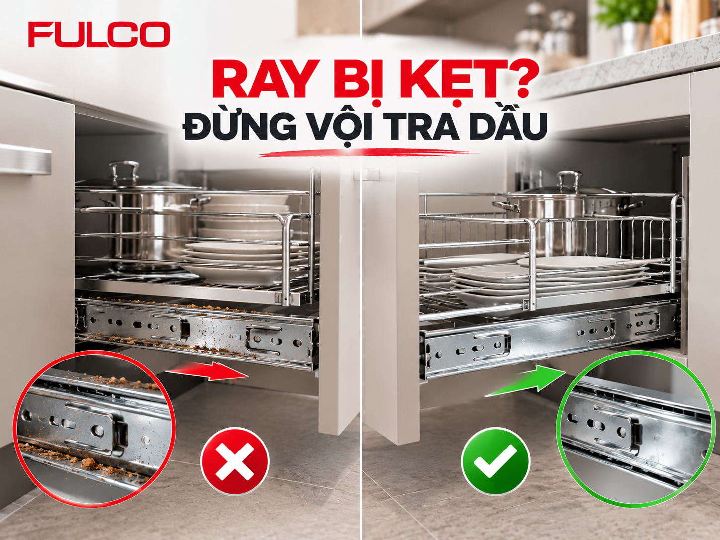 ray giảm chấn bị kẹt nguy&ecirc;n nh&acirc;n v&agrave; c&aacute;ch kiểm tra