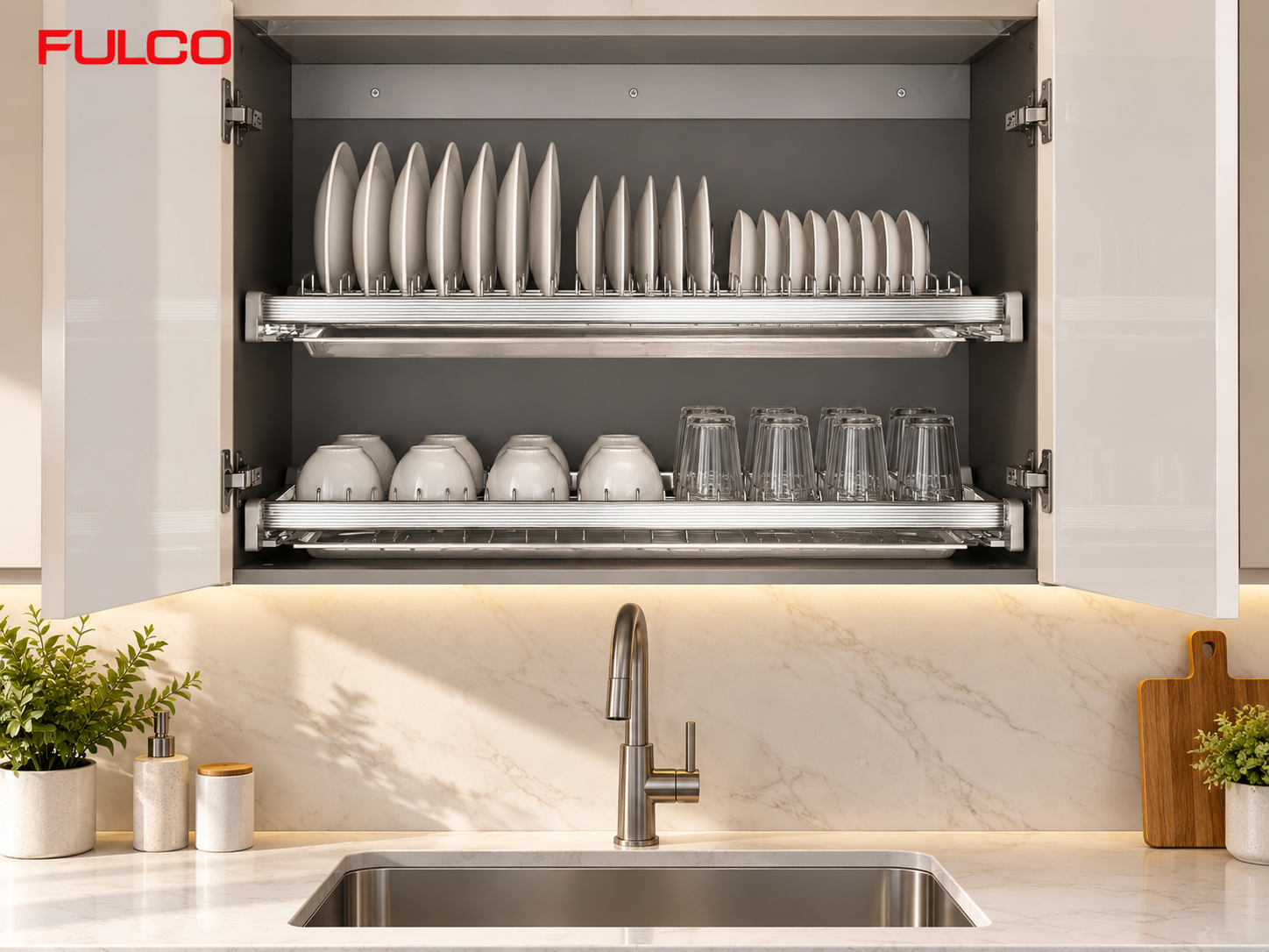gi&aacute; bộ phụ kiện tủ bếp