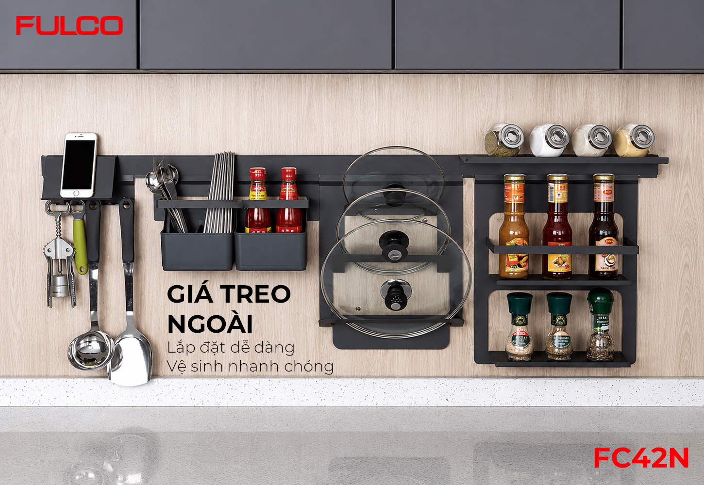 FC42N | GIÁ TREO NGOÀI