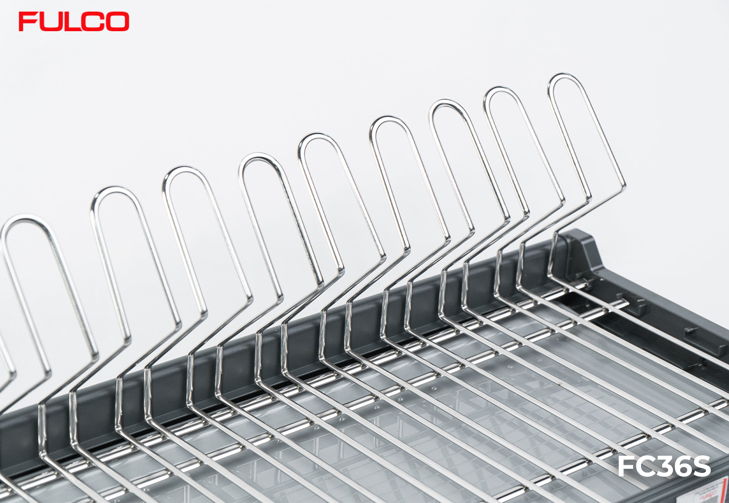 FC36S | GIÁ BÁT ĐĨA TỦ TRÊN INOX OVAL 304
