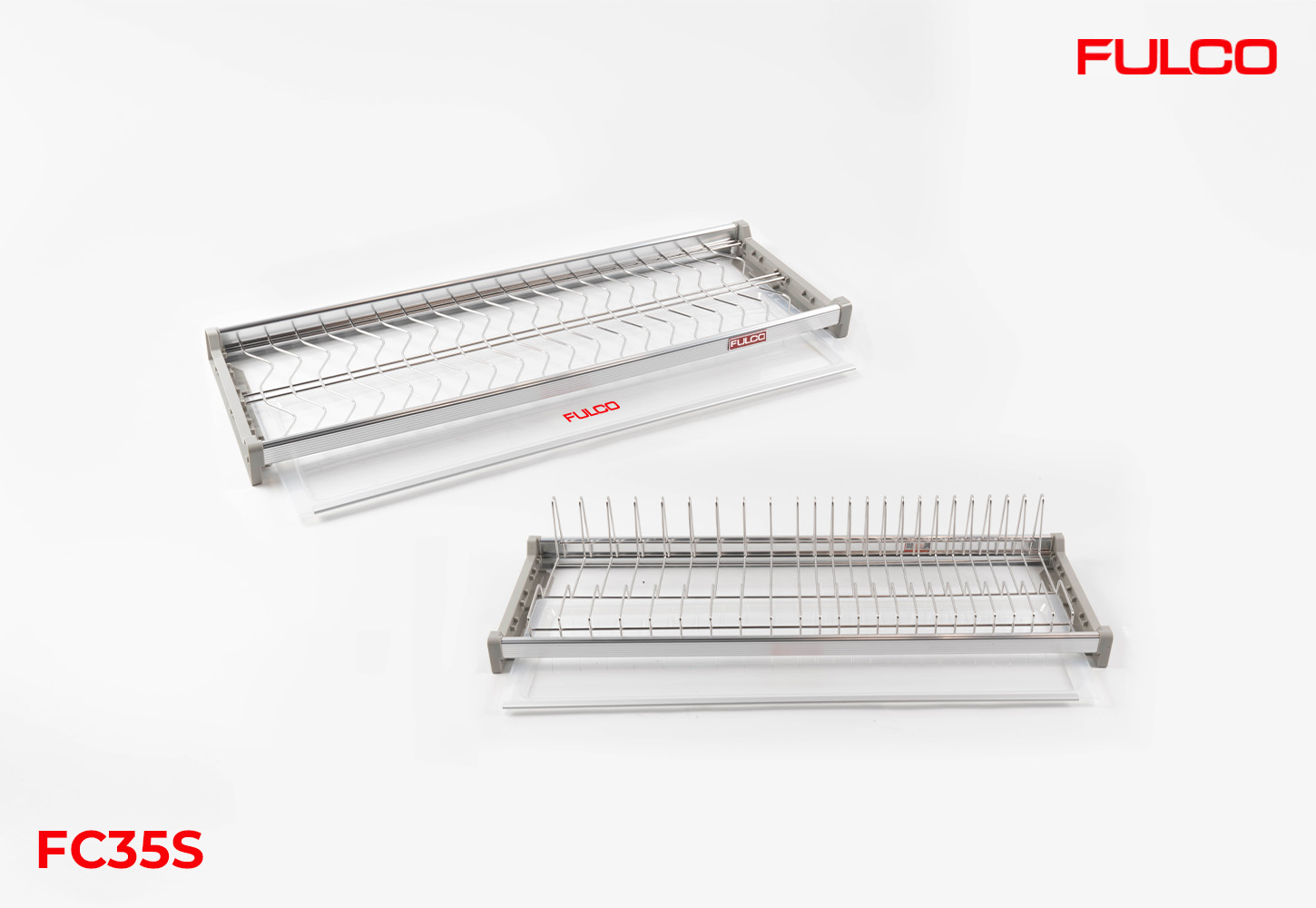 FC35S | GIÁ BÁT ĐĨA INOX TỦ TRÊN