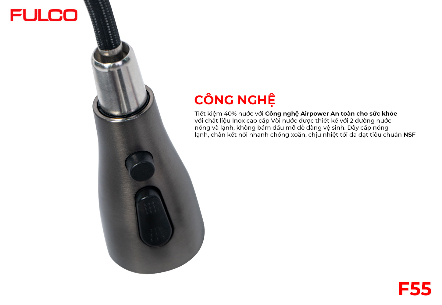 F55 | VÒI RỬA
