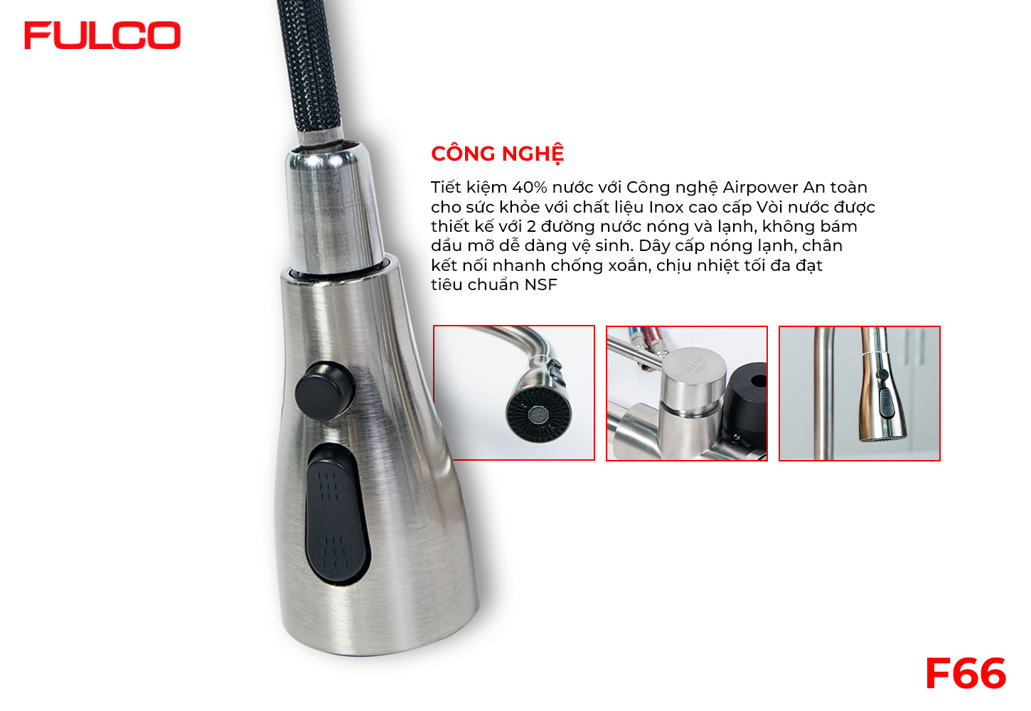 F66 | VÒI RỬA