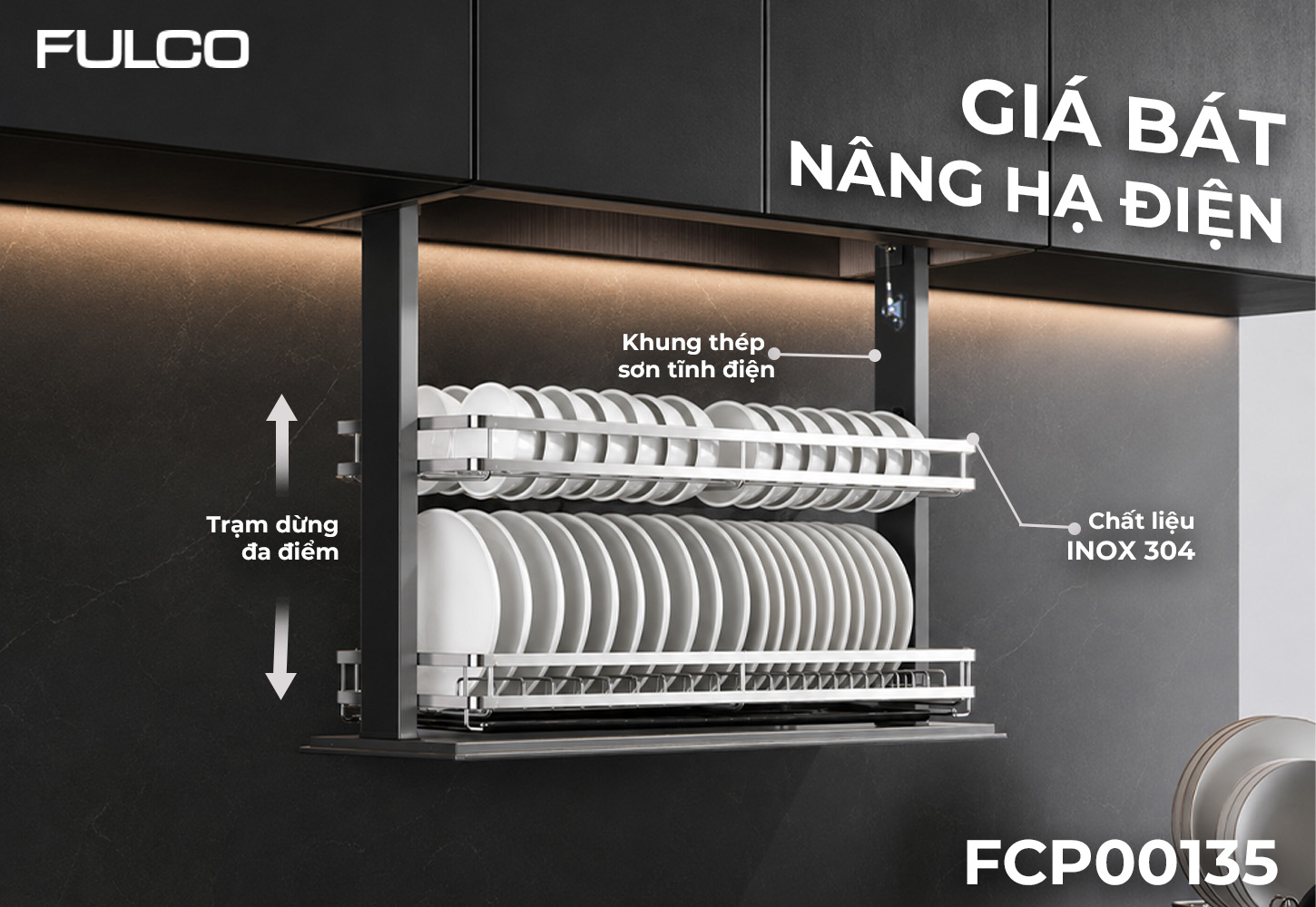 FCP00135 | GIÁ BÁT NÂNG HẠ ĐIỆN