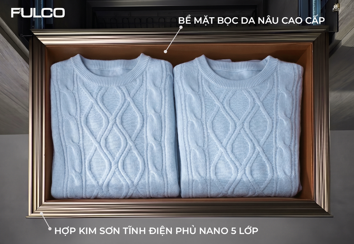 FCH205 | NGĂN KÉO ĐỂ ĐỒ CAO CẤP (700mm)