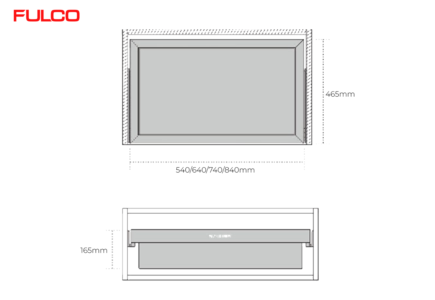FCH205 | NGĂN KÉO ĐỂ ĐỒ CAO CẤP (700mm)