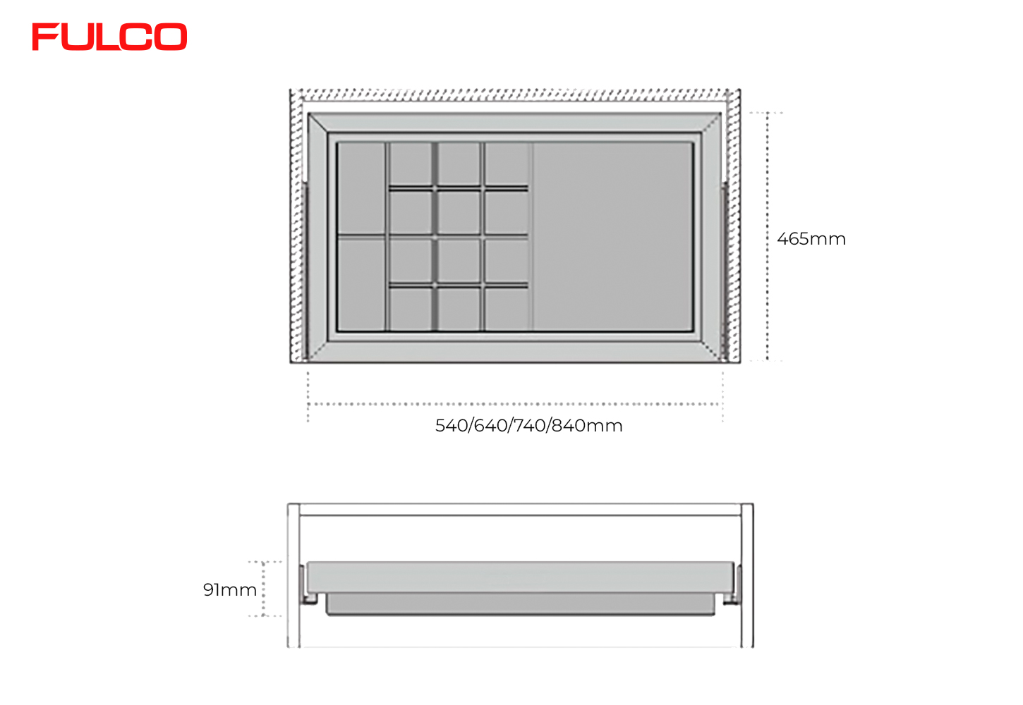 FCH203 | NGĂN KÉO ĐỰNG TRANG SỨC, PHỤ KIỆN THỜI TRANG CAO CẤP (700mm)