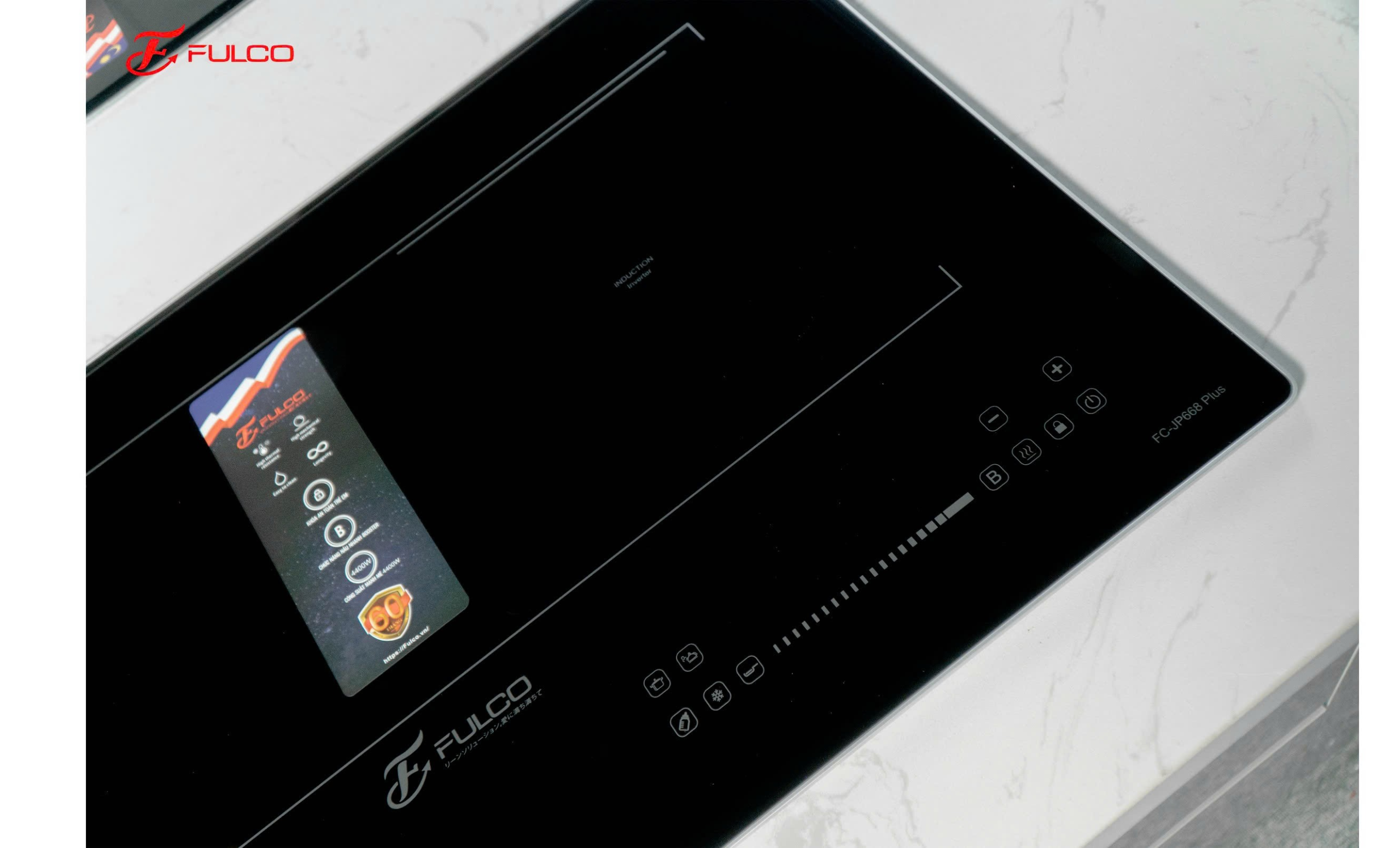 FC-JP668 Plus | BẾP ĐÔI ĐIỆN TỪ FULCO CAO CẤP