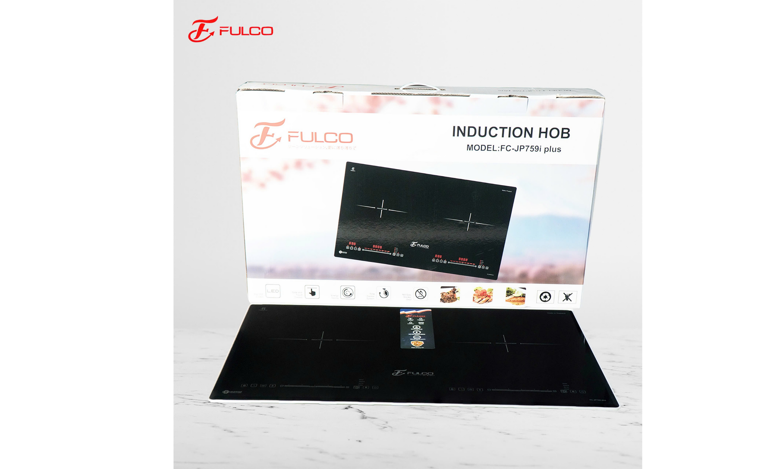 FC-JP759i Plus | BẾP ĐÔI ĐIỆN TỪ FULCO CAO CẤP