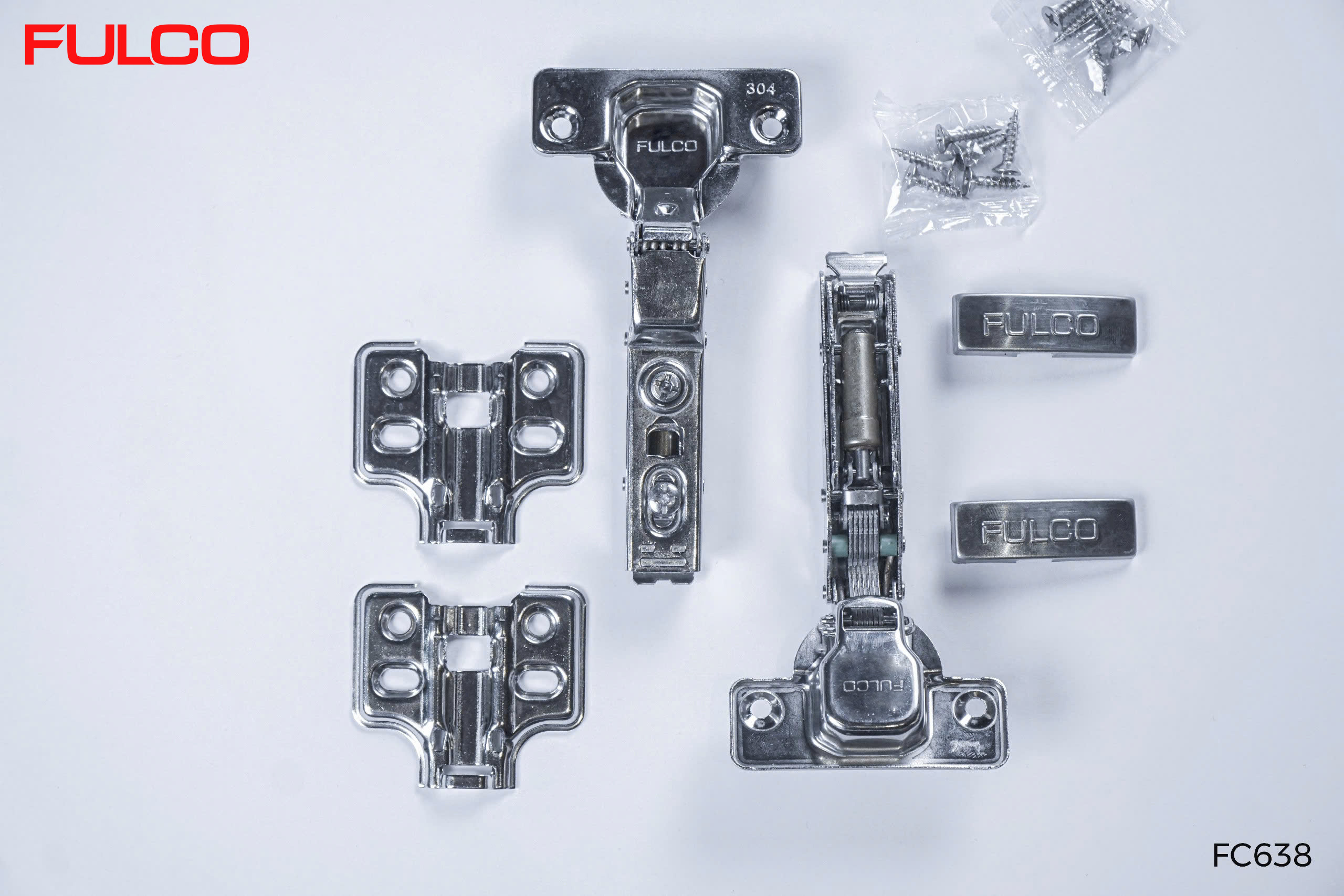 FC638 | BẢN LỀ THÁO LẮP NHANH CHỐNG HAN GỈ GIẢM CHẤN CAO CẤP