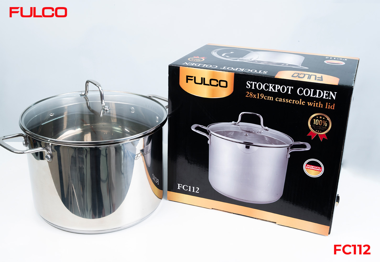 FC112 | NỒI LUỘC GÀ INOX 304-DUNG TÍCH 10.4L
