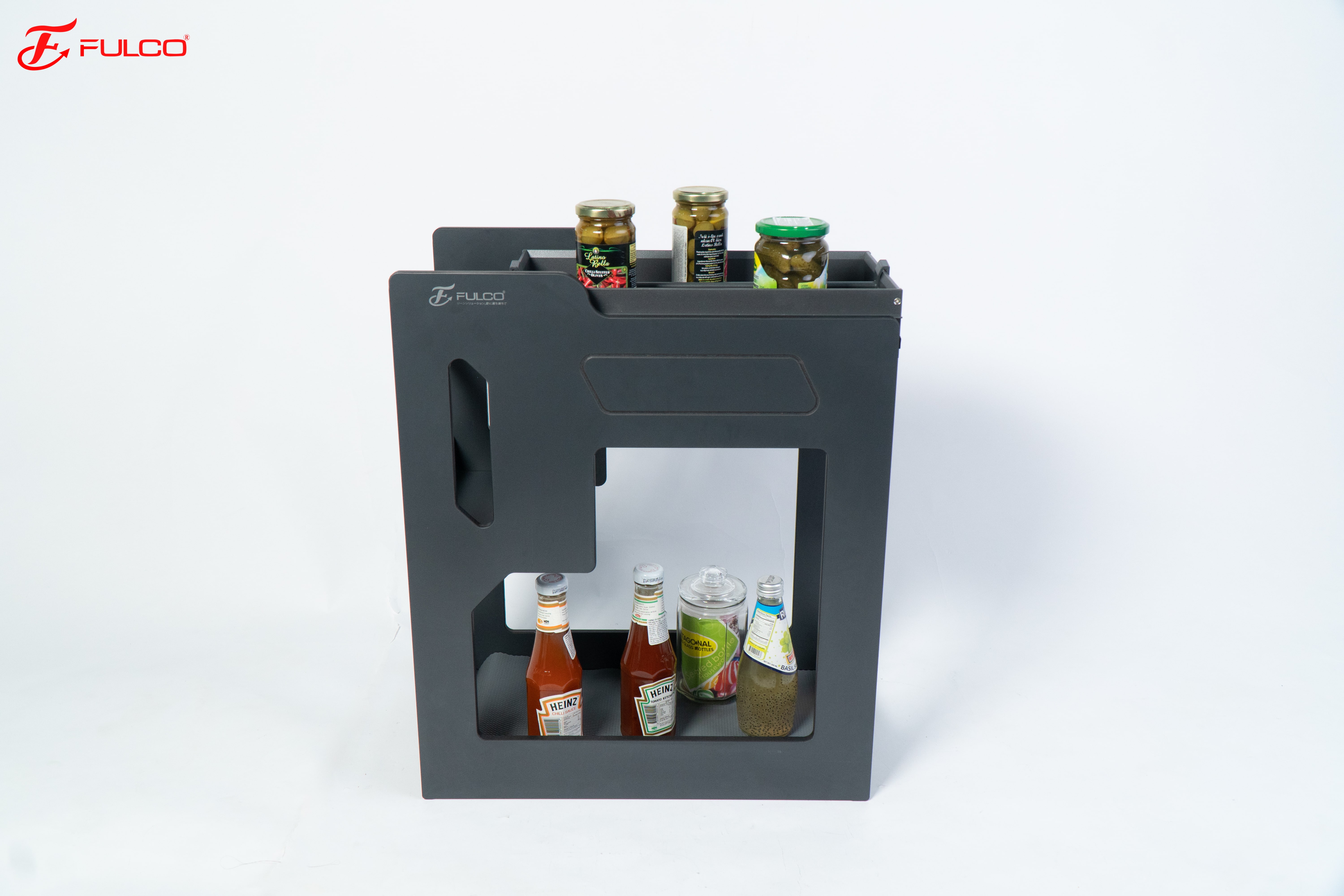 FCB03 | GIÁ GIA CHAI LỌ - DAO THỚT MÀU XÁM PHỦ NANO