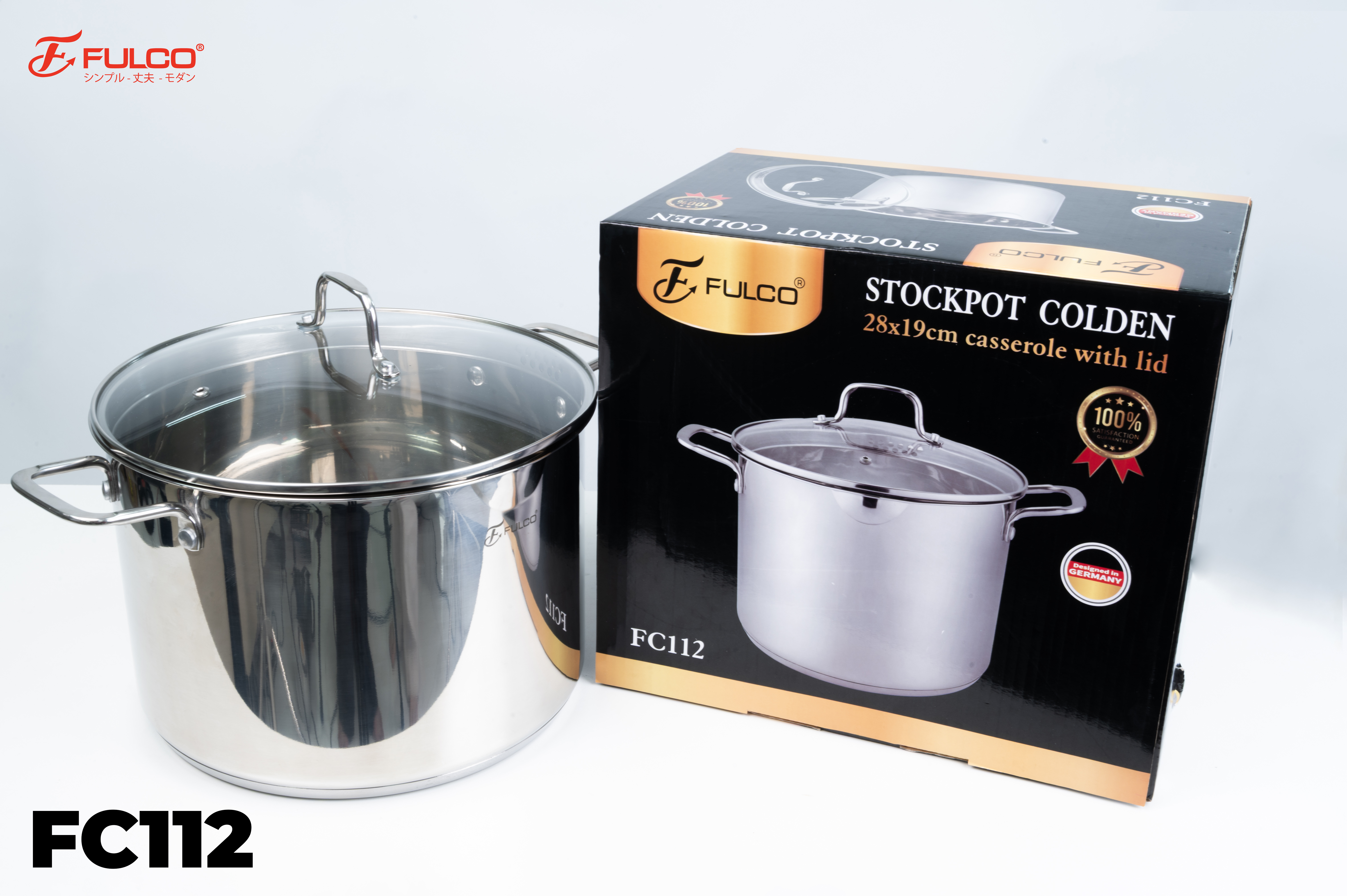 FC112 | NỒI LUỘC GÀ INOX 304-DUNG TÍCH 10.4L