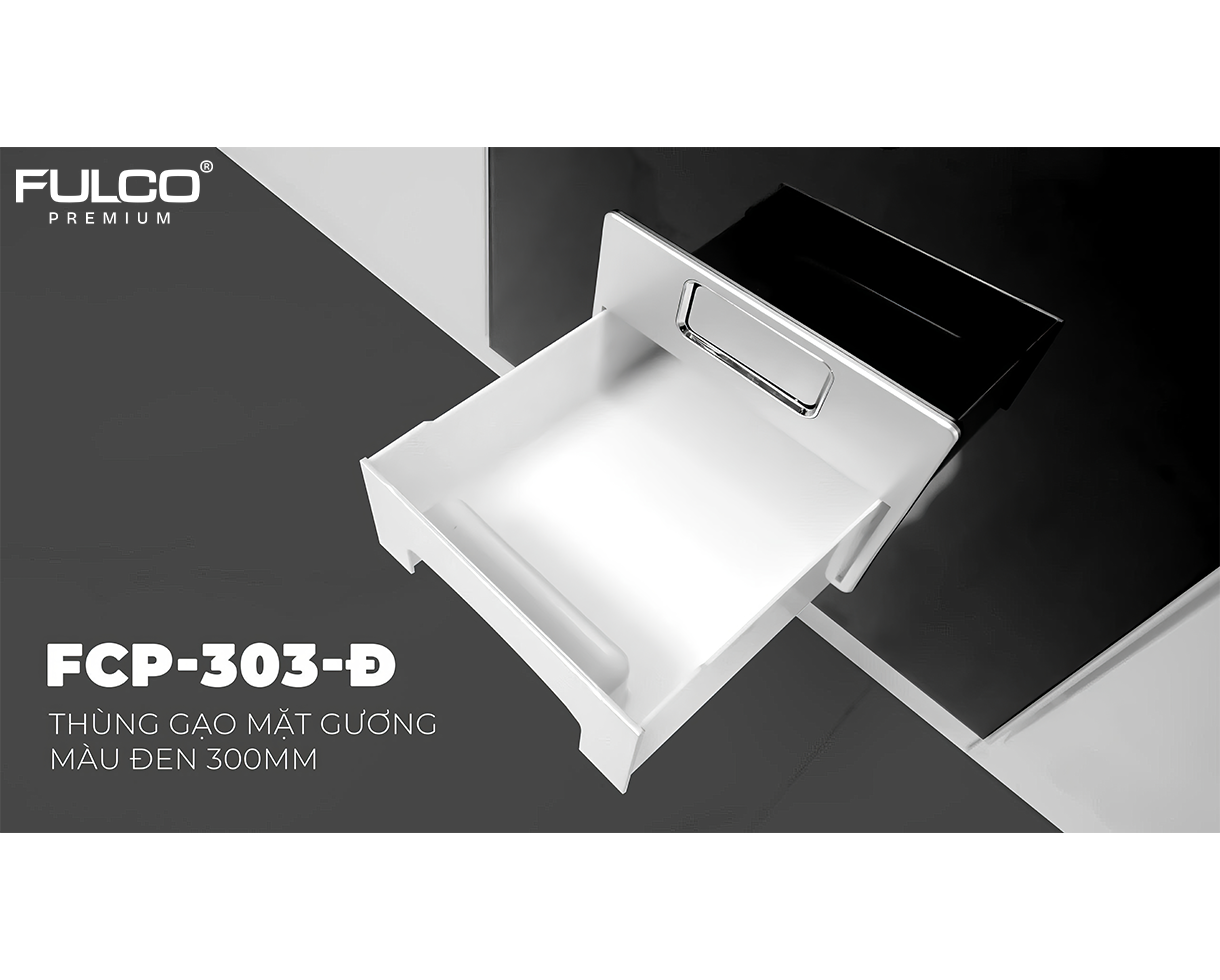 FCP-303 | THÙNG GẠO ÂM TỦ MẶT TRÁNG GƯƠNG CAO CẤP