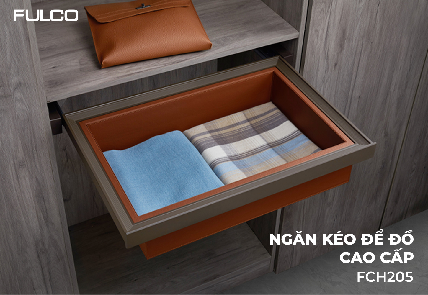 FCH205 | NGĂN KÉO ĐỂ ĐỒ CAO CẤP (700mm)