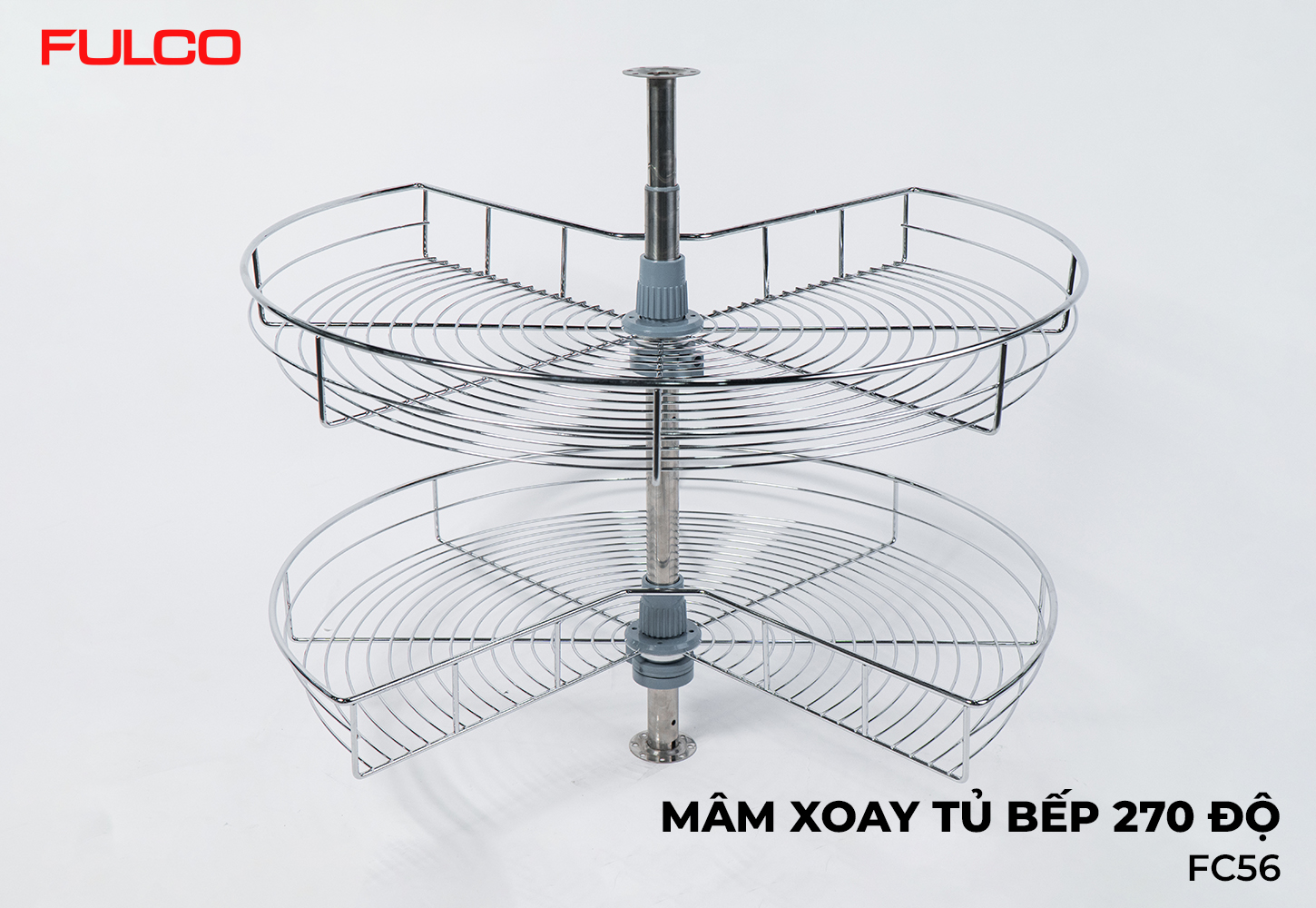 FC56 | MÂM XOAY TỦ BẾP 270 ĐỘ