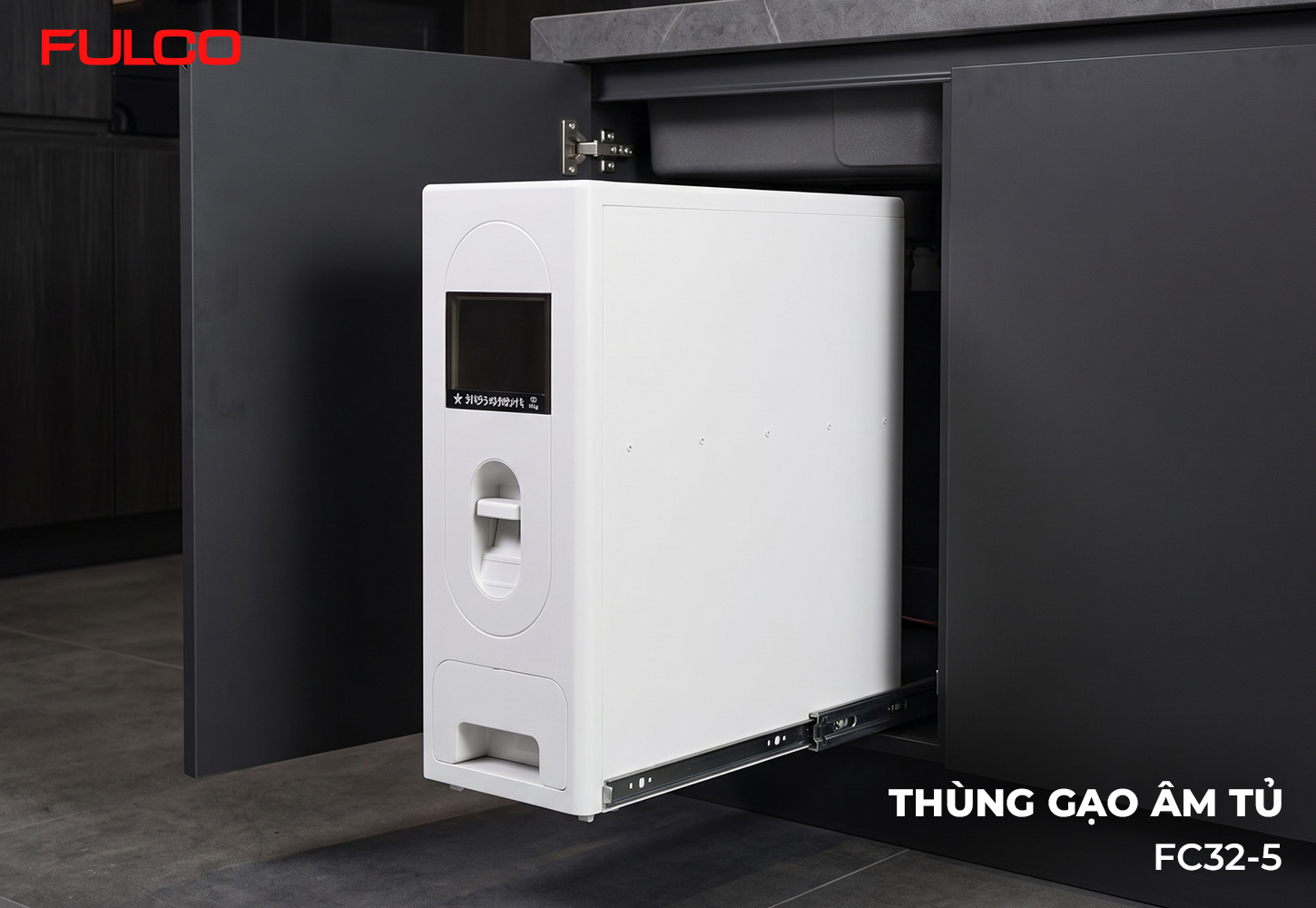 FC32-5 | THÙNG GẠO ÂM TỦ