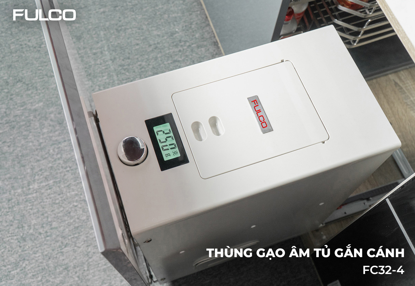 FC32-4 | THÙNG GẠO ÂM TỦ
