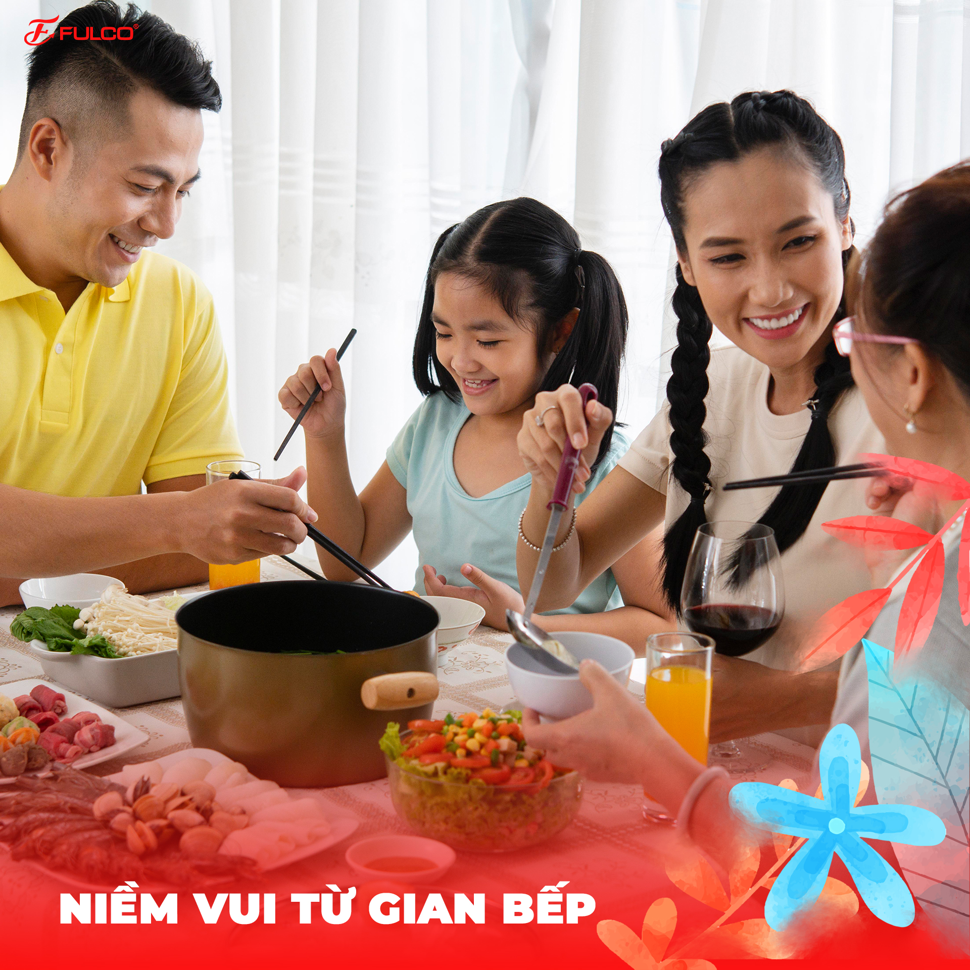 bữa cơm gắn kết gia đ&igrave;nh