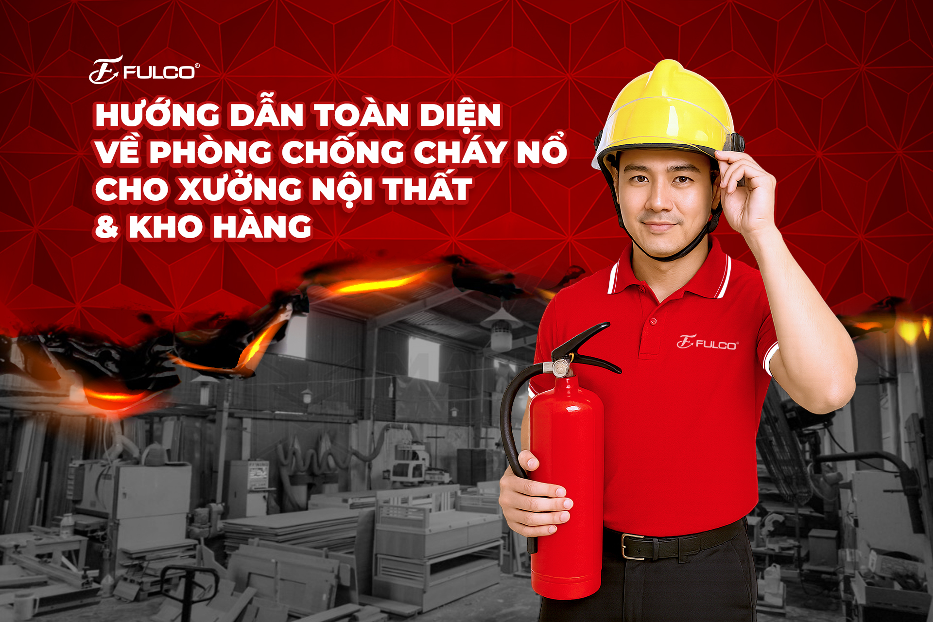  FULCO đồng h&agrave;nh c&ugrave;ng đối t&aacute;c trong chương tr&igrave;nh an to&agrave;n PCCC