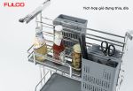 FC90 | GIÁ ĐỰNG CHAI LỌ - DAO THỚT NAN OVAL INOX 304