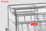 FC08-01 | GIÁ ĐỰNG CHAI LỌ - DAO THỚT INOX NAN TRÒN