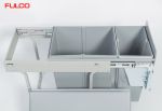 NSR | THÙNG RÁC ĐÔI GẮN CÁNH CÓ GIẢM CHẤN