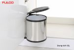 NSR.12T | THÙNG RÁC INOX GẮN CÁNH