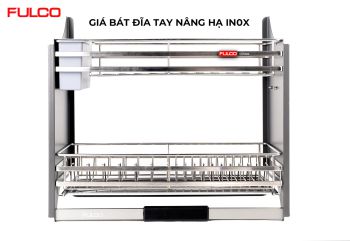 NSA | GIÁ BÁT ĐĨA TAY NÂNG HẠ IN0X 304